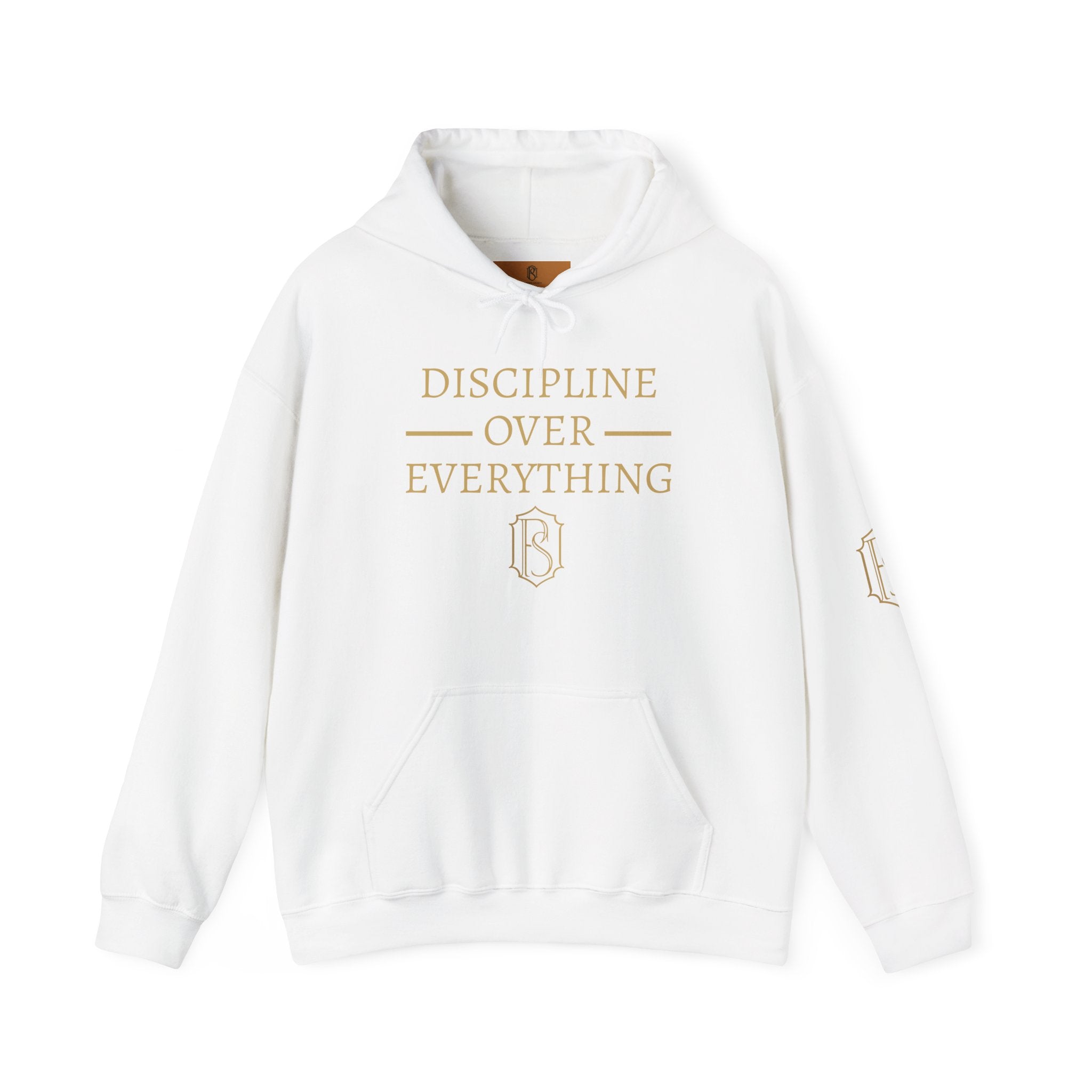 PR3PARED Discipline Over Everything Hoodie — Minimal Motivational Sweatshirt