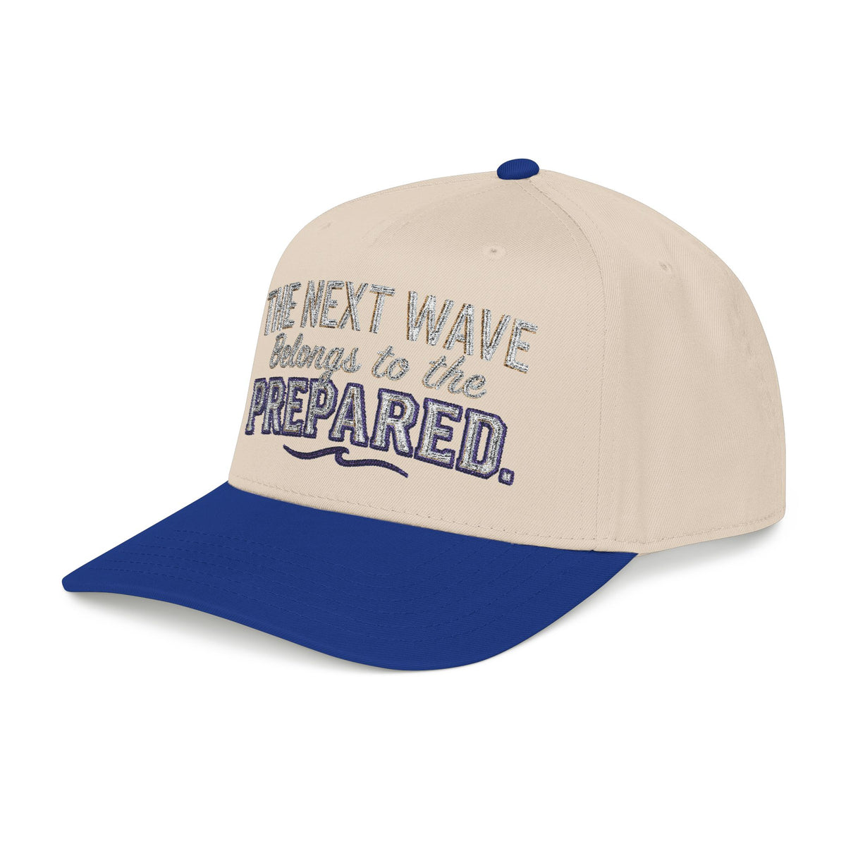 PR3PARED Wave Baseball Cap — 'The Next Wave' Nautical Surf Hat