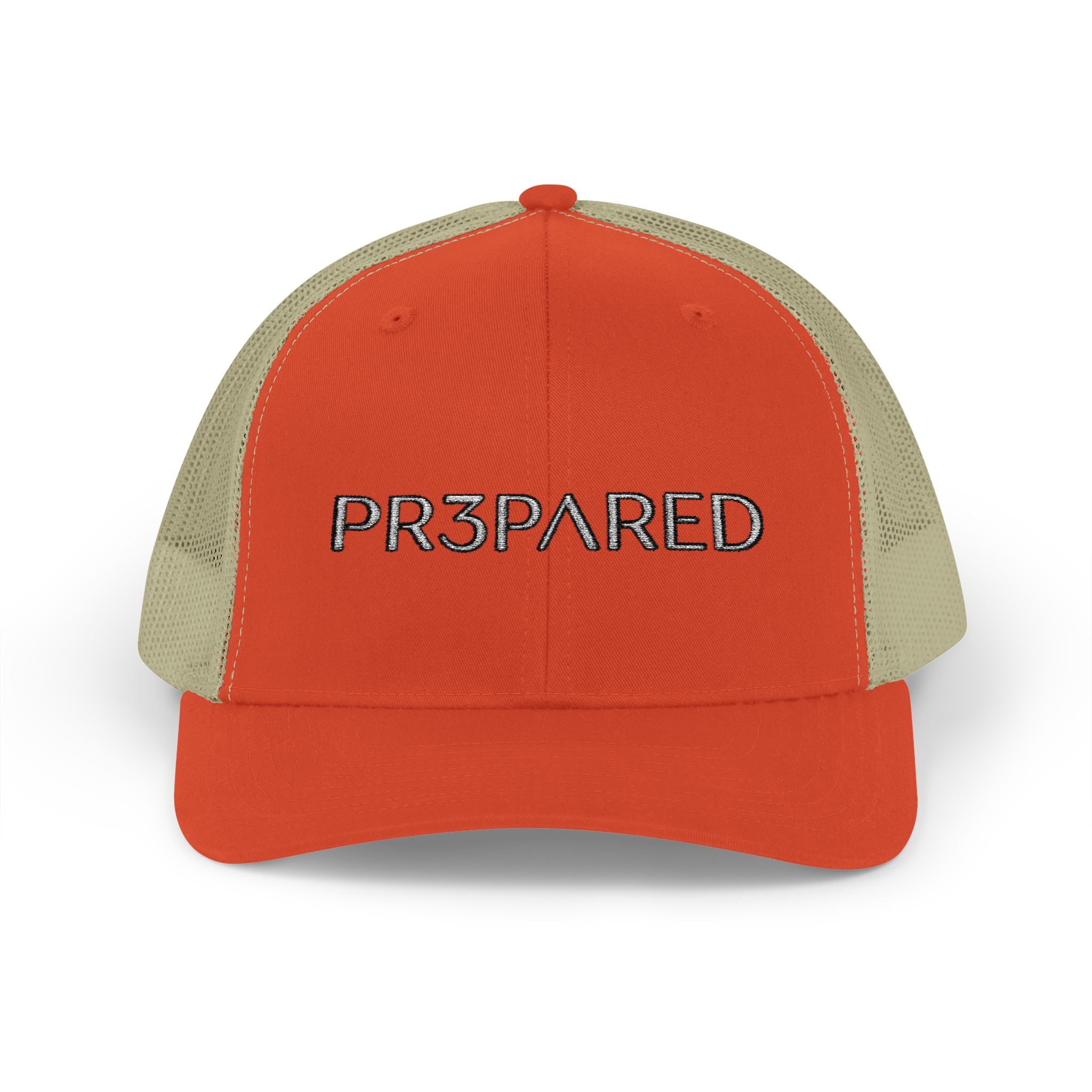 PR3PARED Trucker Embroidered Cap - Tactical Prepper Snapback Hat