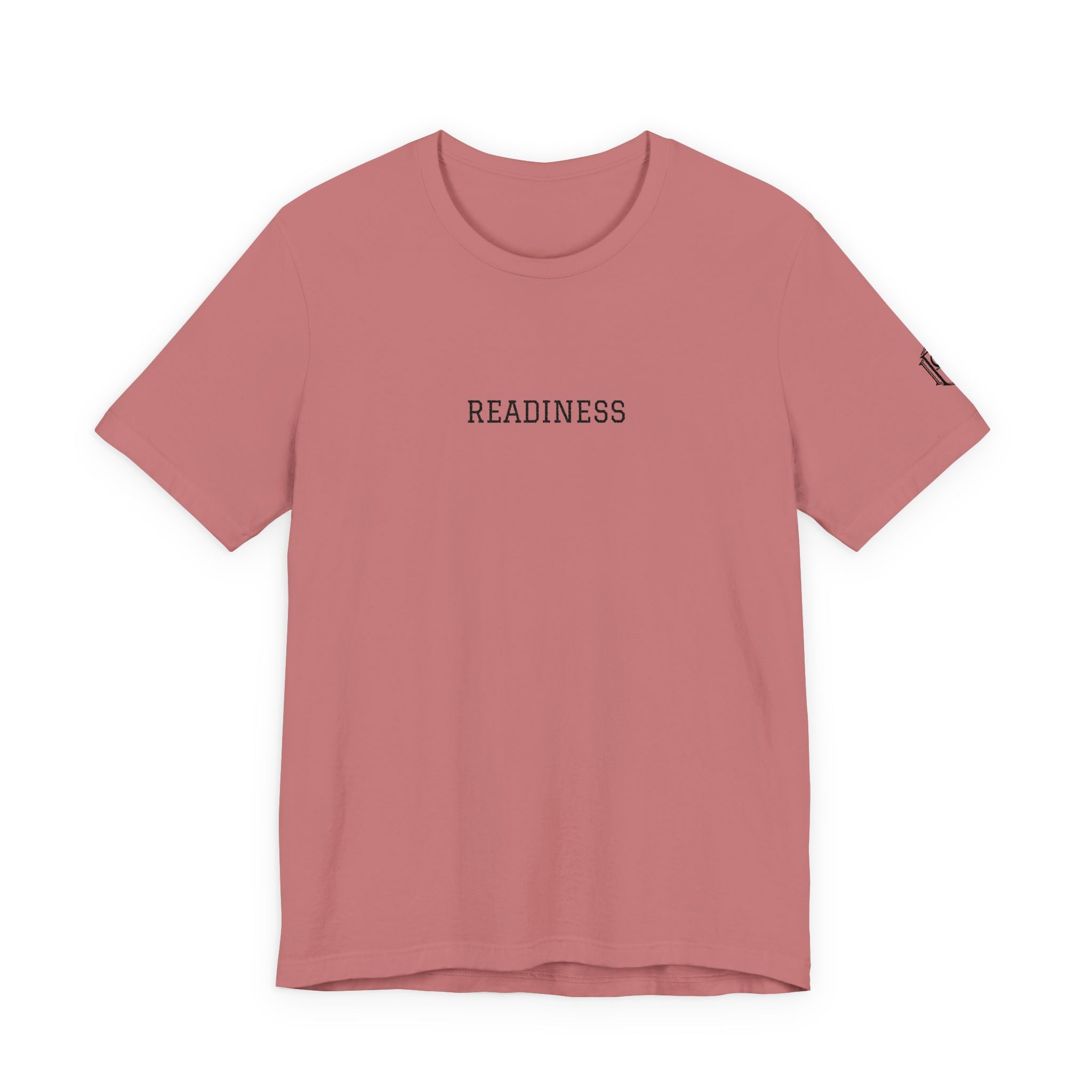 PR3PARED Readiness Minimalist Tee — Embroidered Casual Shirt