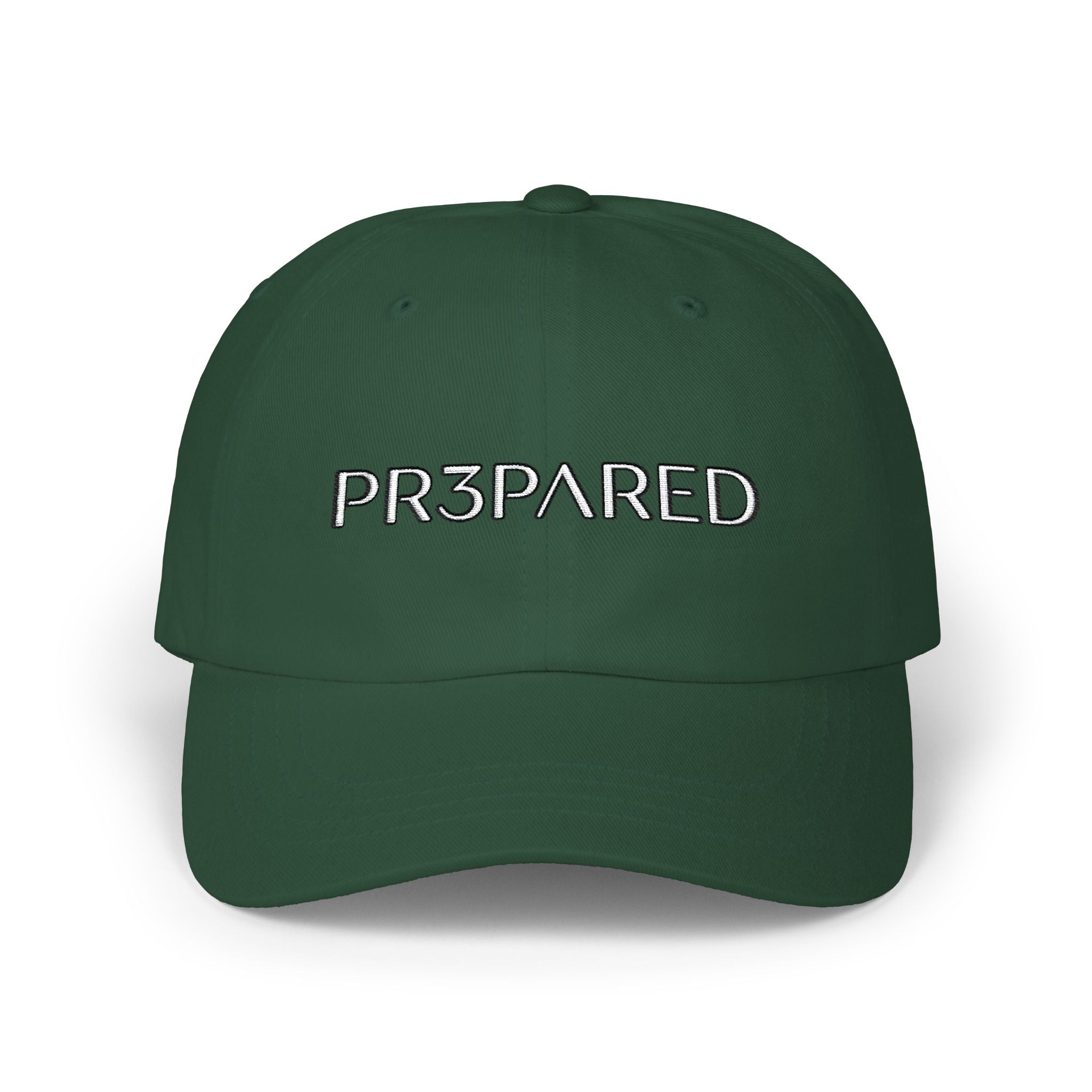 Prepared Embroidered Cap — Minimalist  Baseball Hat