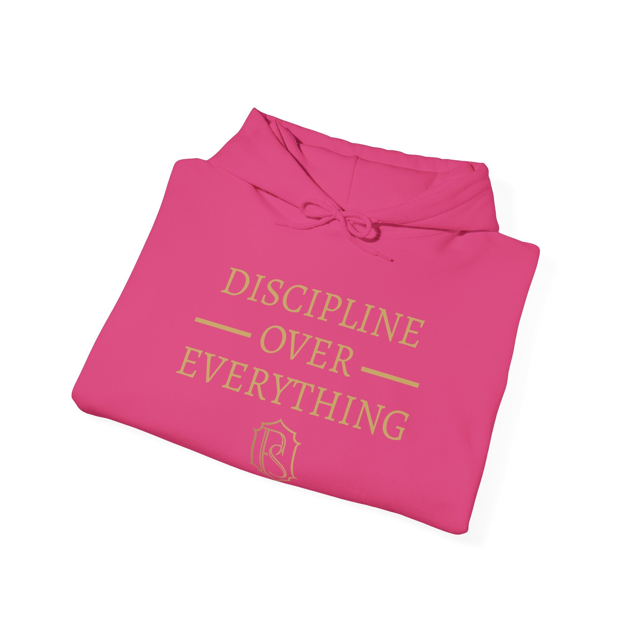 PR3PARED Discipline Over Everything Hoodie — Minimal Motivational Sweatshirt