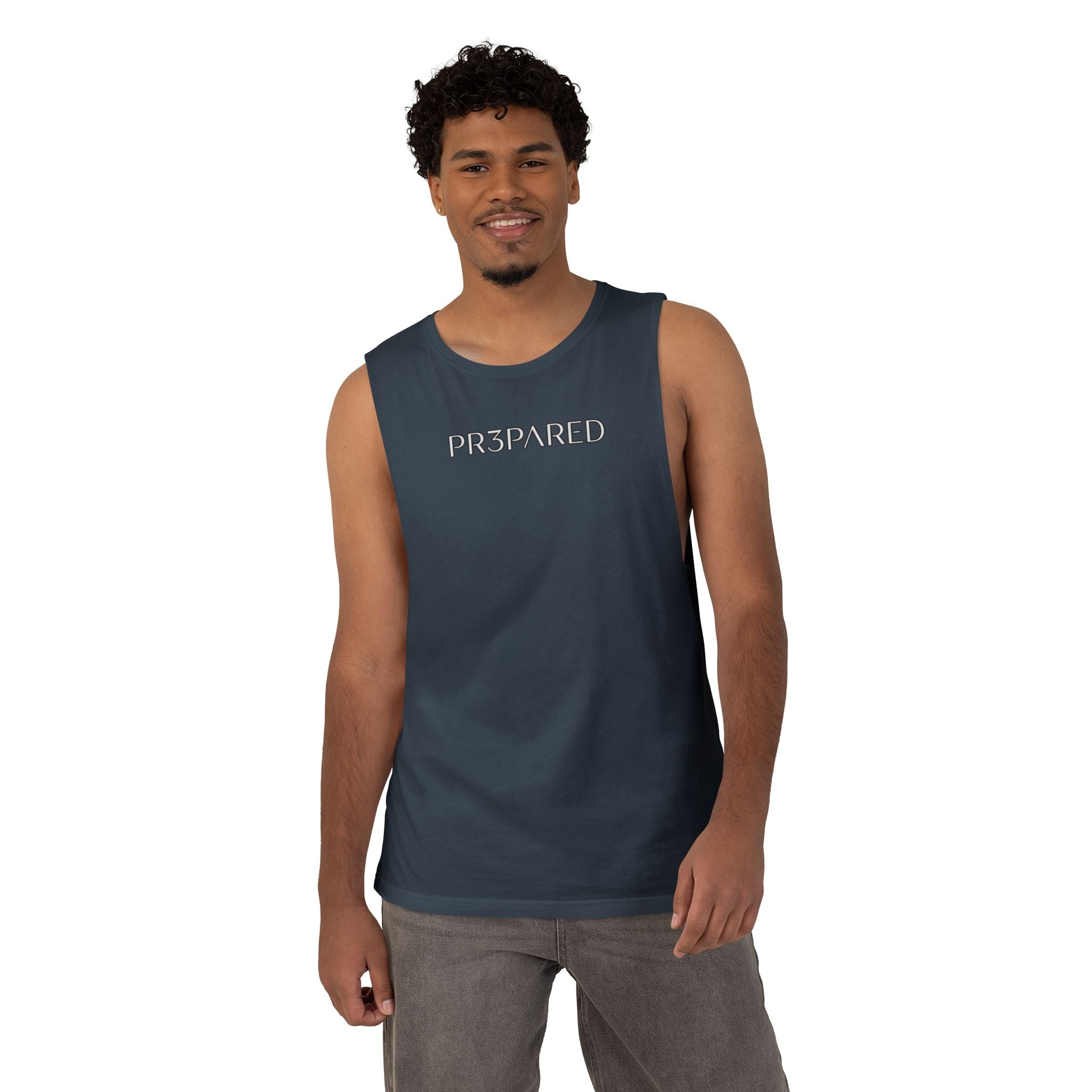 PR3PARED Tank Top — Athletic Barnard-Style Workout Tank