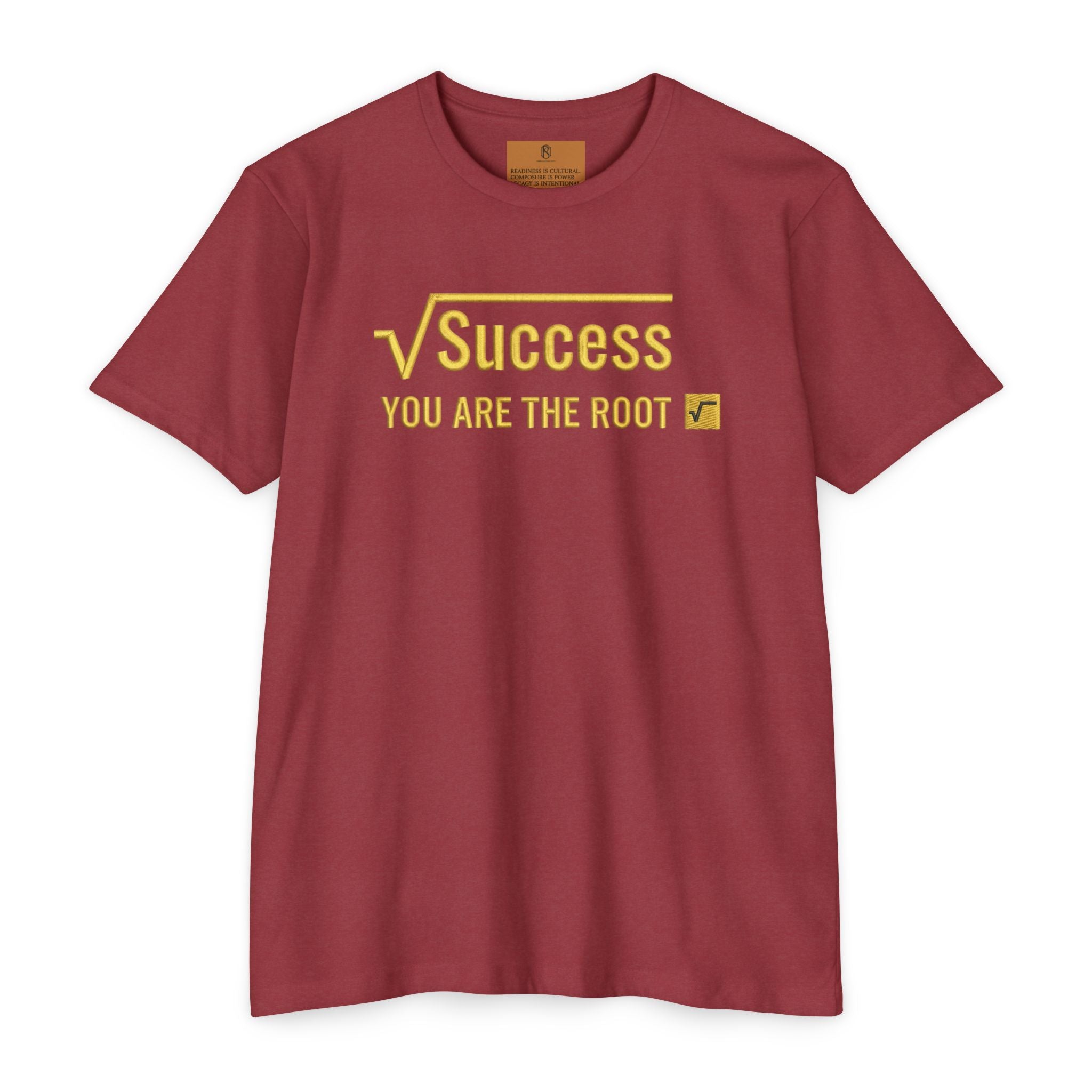 PR3PARED Success Square Root T‑Shirt — "You Are The Root" Math Graphic Tee