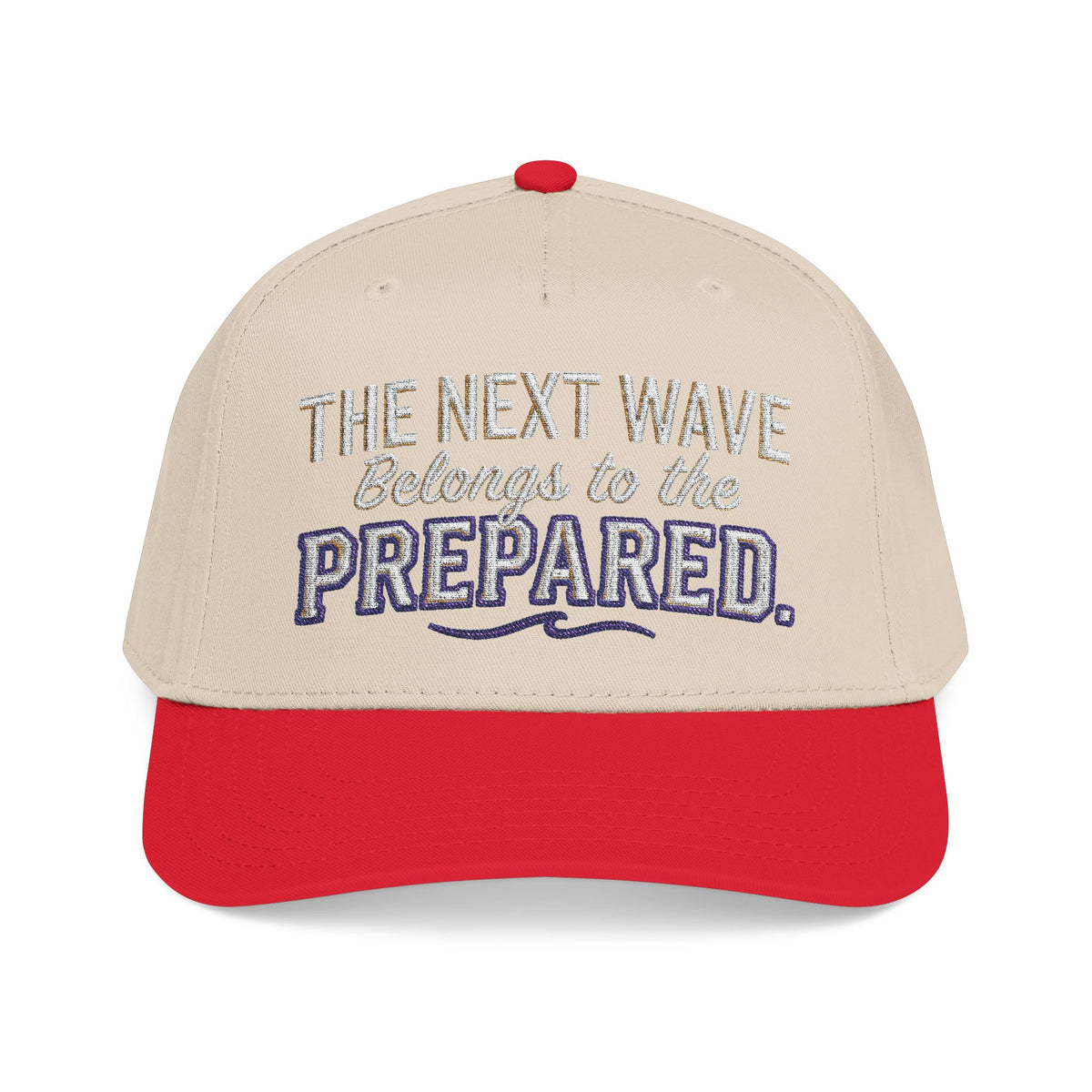 PR3PARED Wave Baseball Cap — 'The Next Wave' Nautical Surf Hat