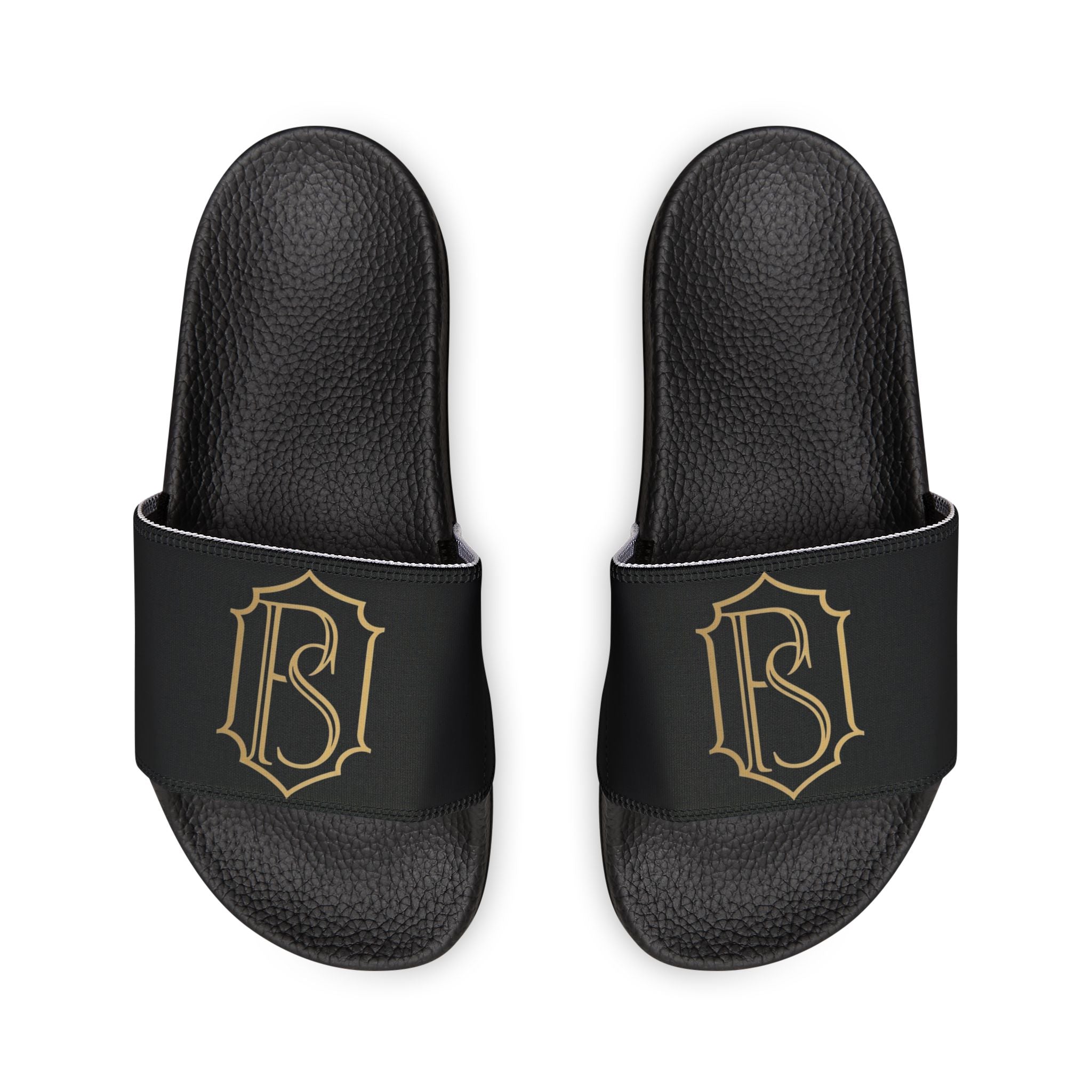 PR3PARED Removable-Strap Slide Sandals – Lightweight Black Pool & Casual Slides