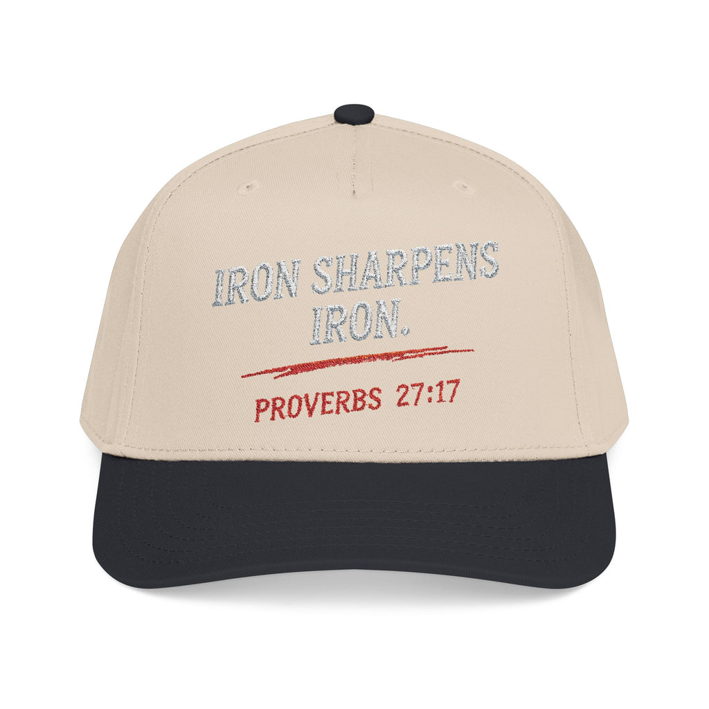 PR3PARED Baseball Cap — "Iron Sharpens Iron" Proverbs 27:17 Embroidered Hat