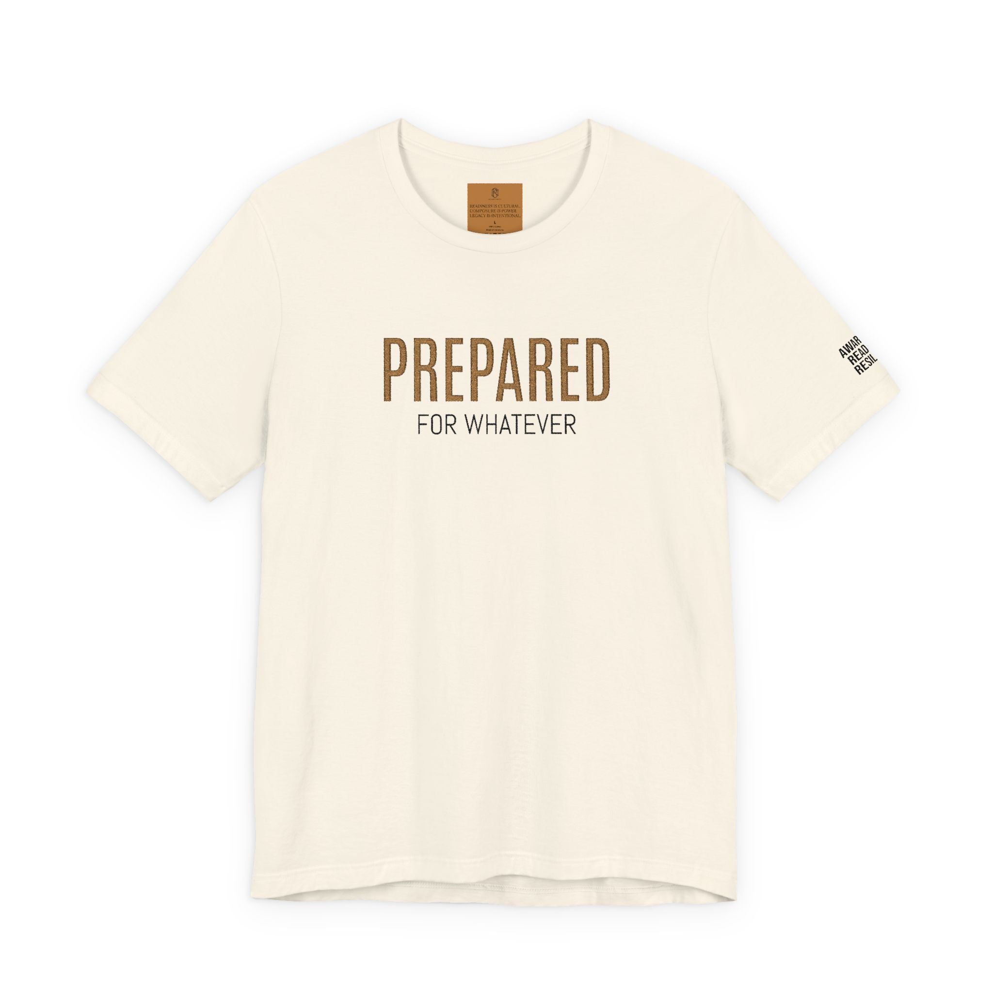 PR3PARED For Whatever Tee — Casual Motivational Short Sleeve Shirt