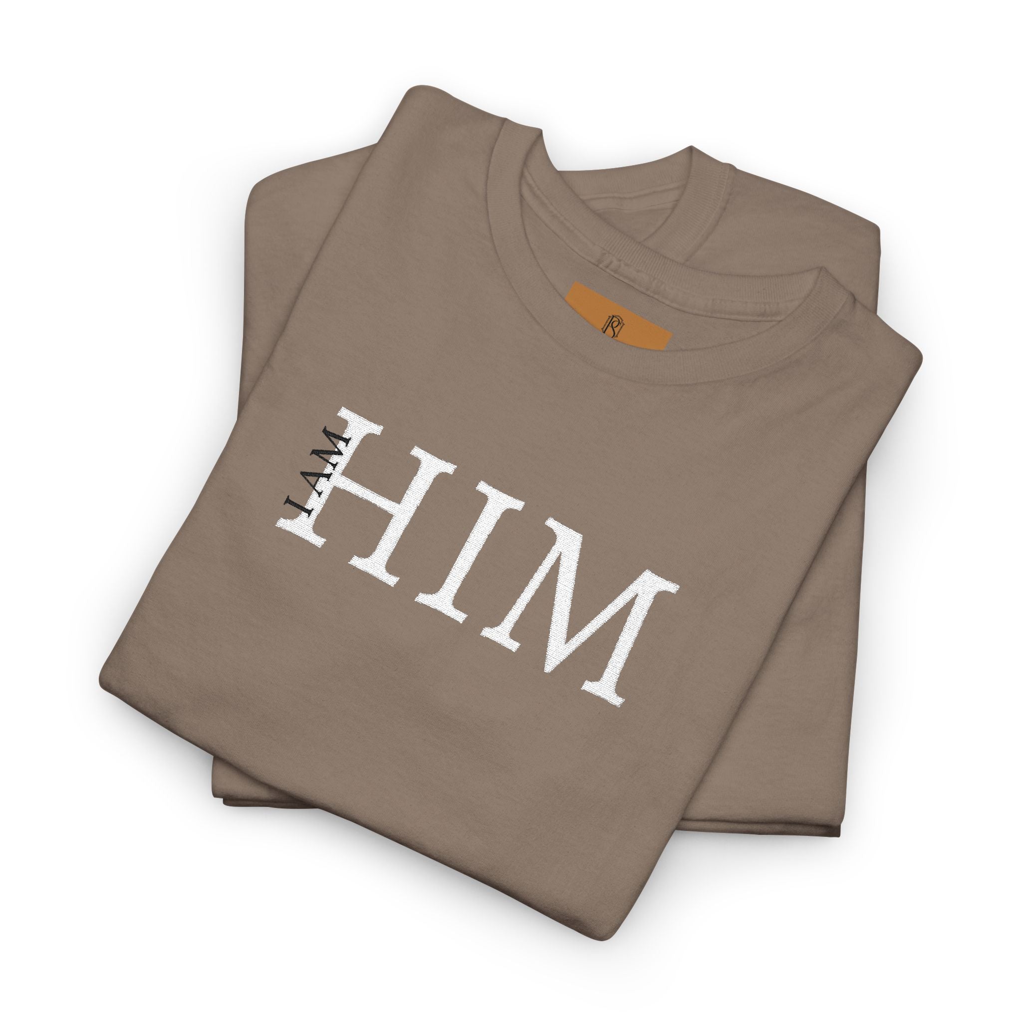 PR3PARED HIM Embroidered Tee — Minimalist Graphic T‑Shirt