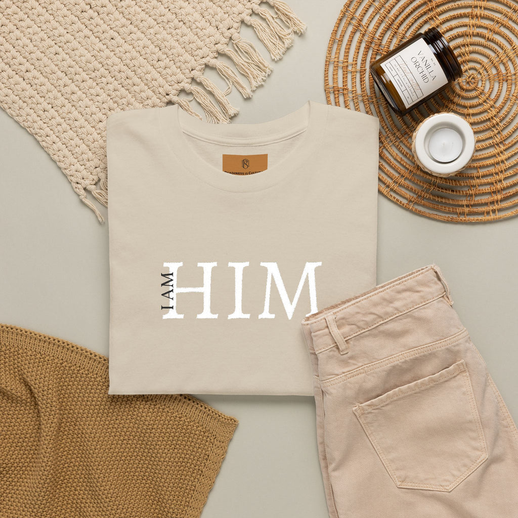 PR3PARED HIM Embroidered Tee — Minimalist Graphic T‑Shirt