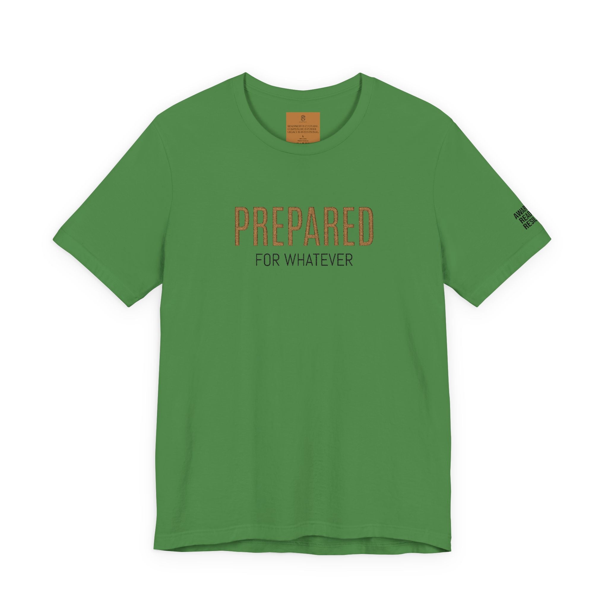 PR3PARED For Whatever Tee — Casual Motivational Short Sleeve Shirt