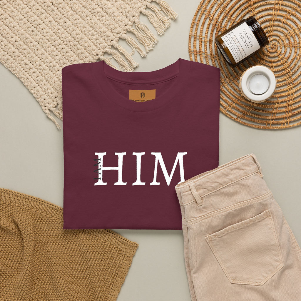 PR3PARED HIM Embroidered Tee — Minimalist Graphic T‑Shirt
