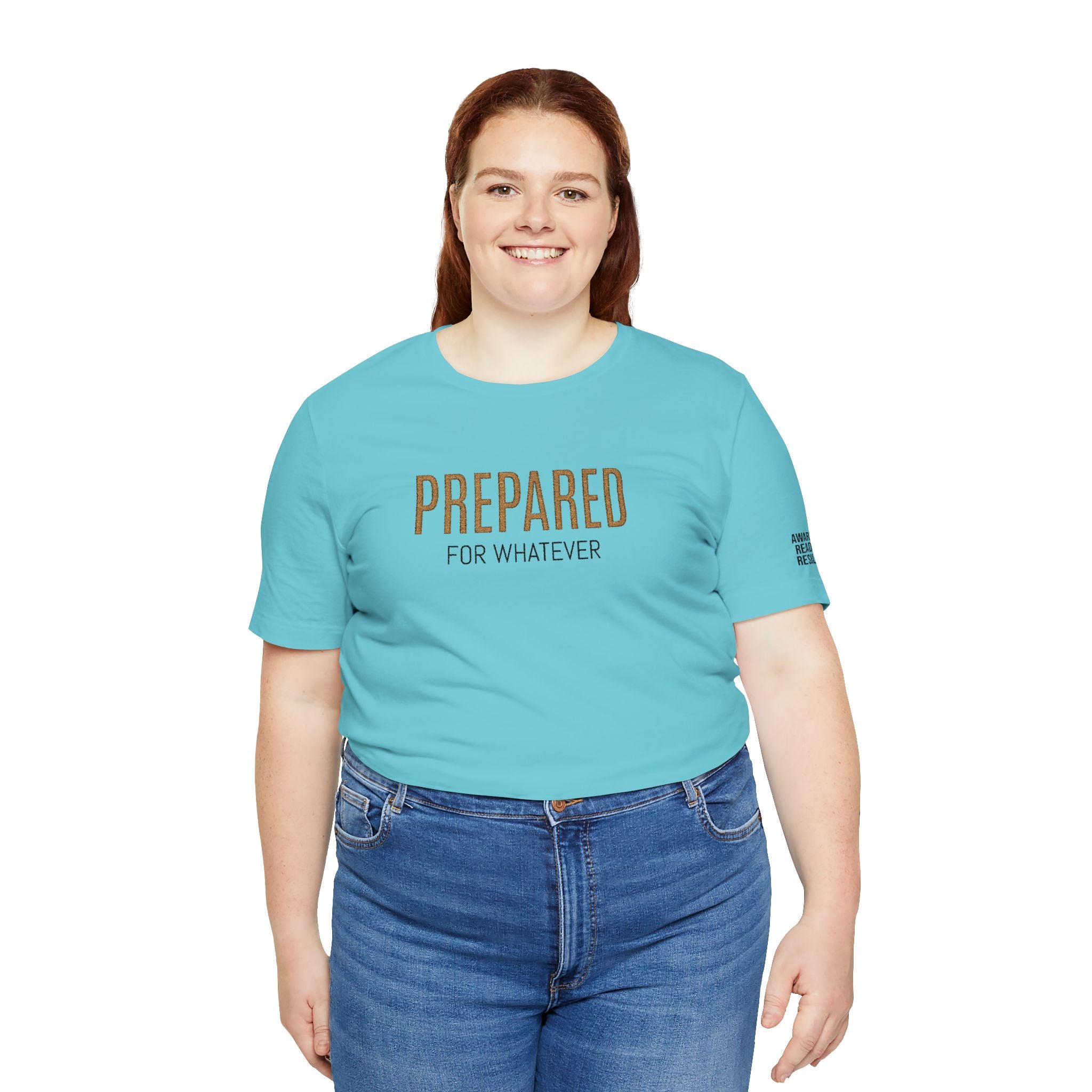 PR3PARED For Whatever Tee — Casual Motivational Short Sleeve Shirt