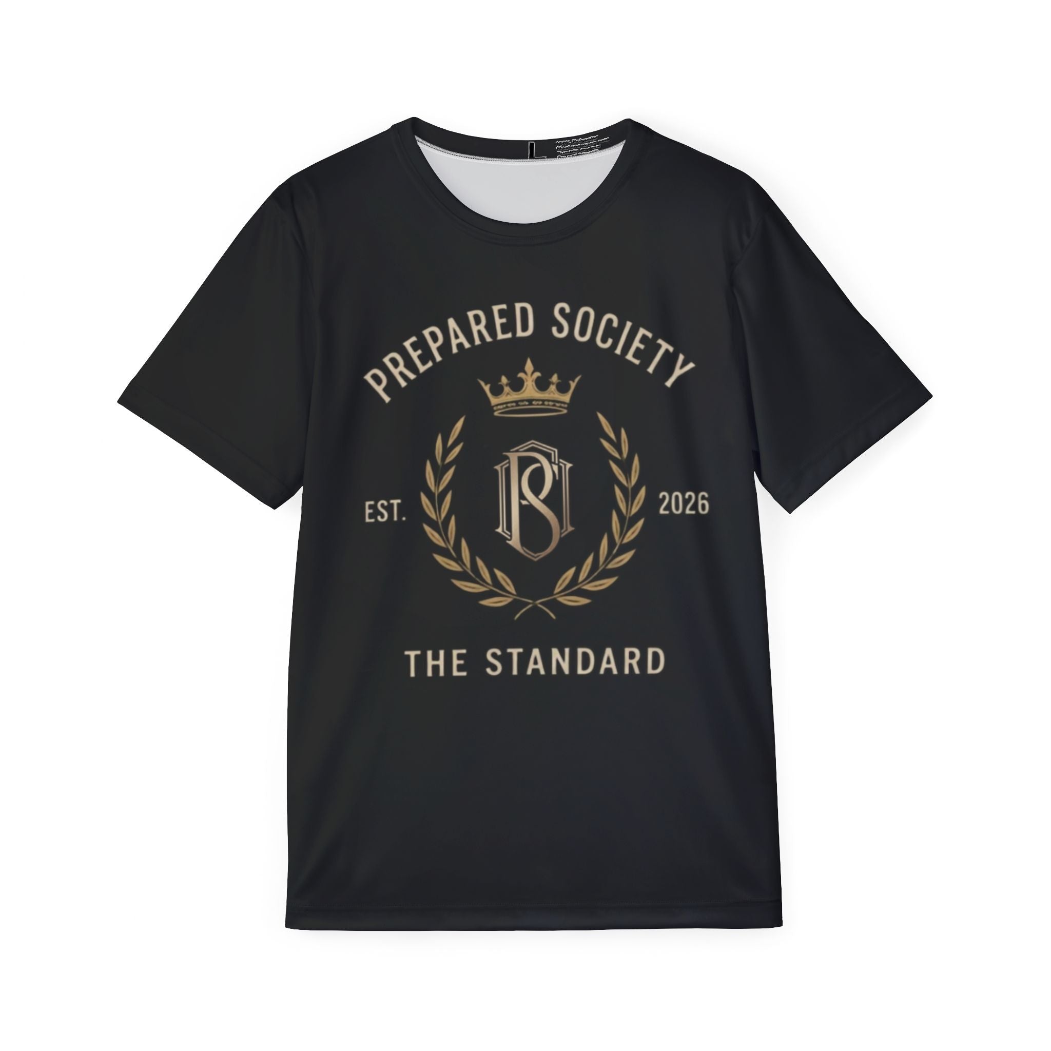 PR3PARED Prepared Society Jersey Tee — 'The Standard Is Earned Not Given' Performance Tee