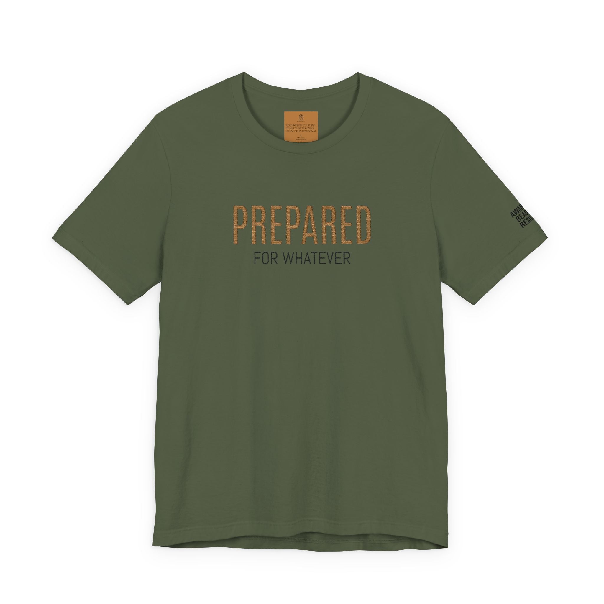 PR3PARED For Whatever Tee — Casual Motivational Short Sleeve Shirt