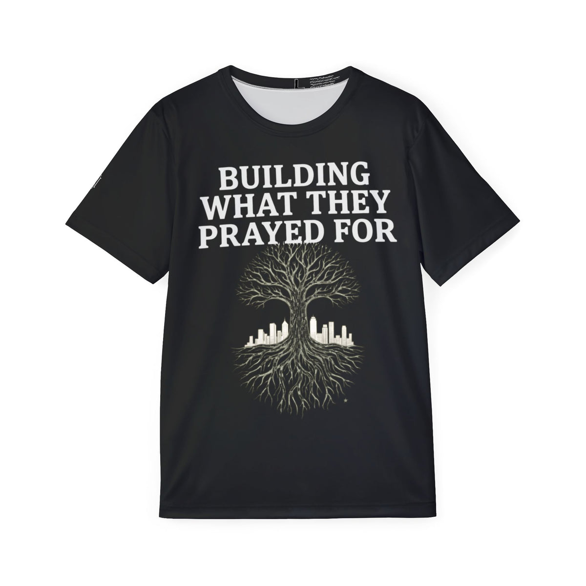 PR3PARED Jersey Tee - “Building What They Prayed For” – Future Ancestor Inspirational Sports Tee