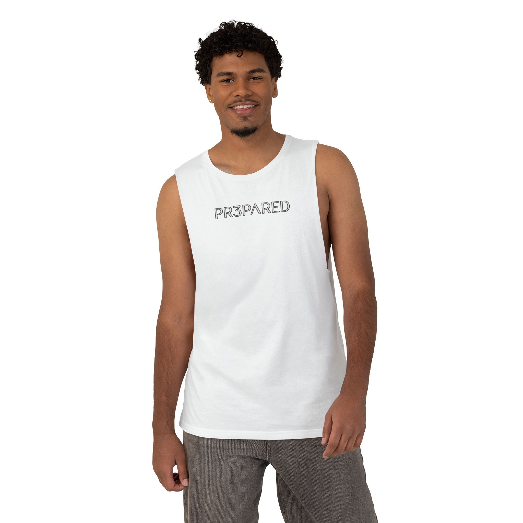 PR3PARED Tank Top — Athletic Barnard-Style Workout Tank