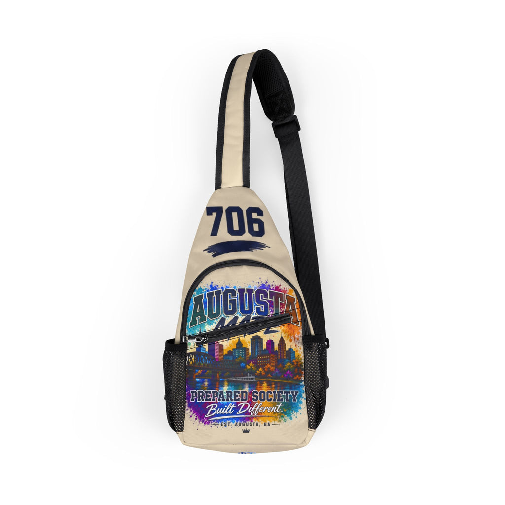 PR3PARED Chest Bag — Augusta Made 706 Graphic Sling Bag with Vintage Logo