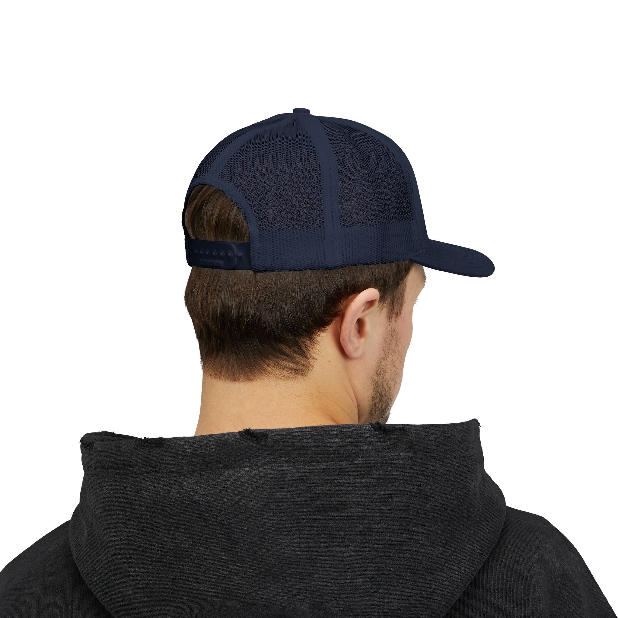 PR3PARED Snapback Embroidered Trucker Cap — 'The Next Wave Be Prepared' Ocean Patch Hat