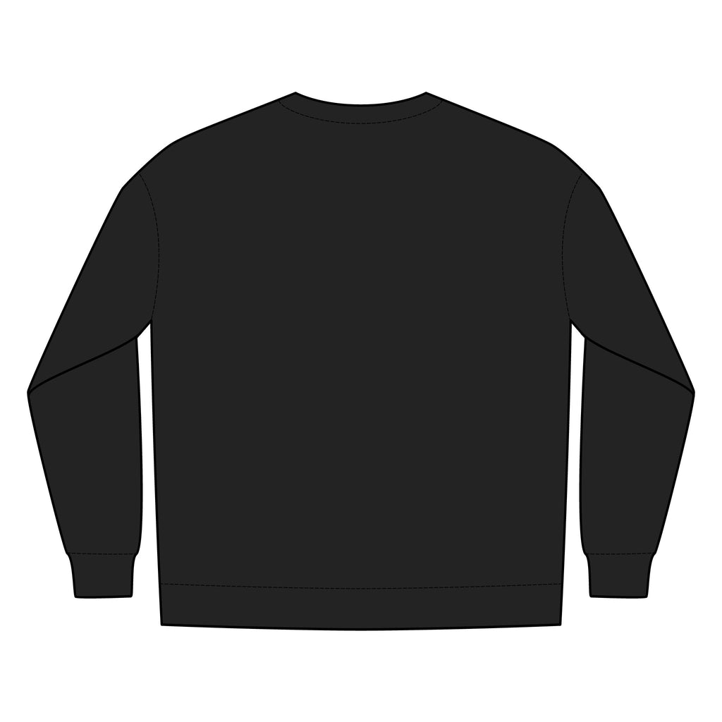 PR3PARED Minimal Gold Crest Embroidered Crewneck Sweatshirt