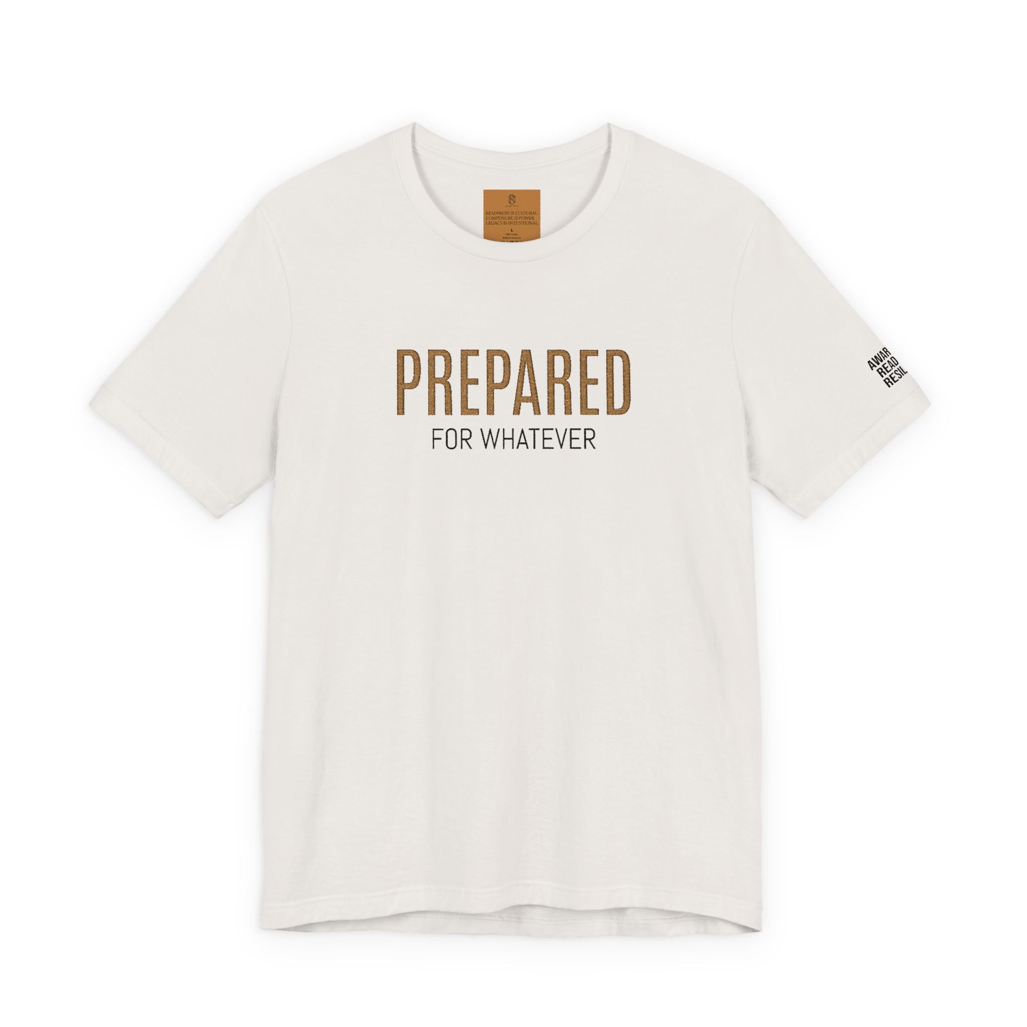 PR3PARED For Whatever Tee — Casual Motivational Short Sleeve Shirt