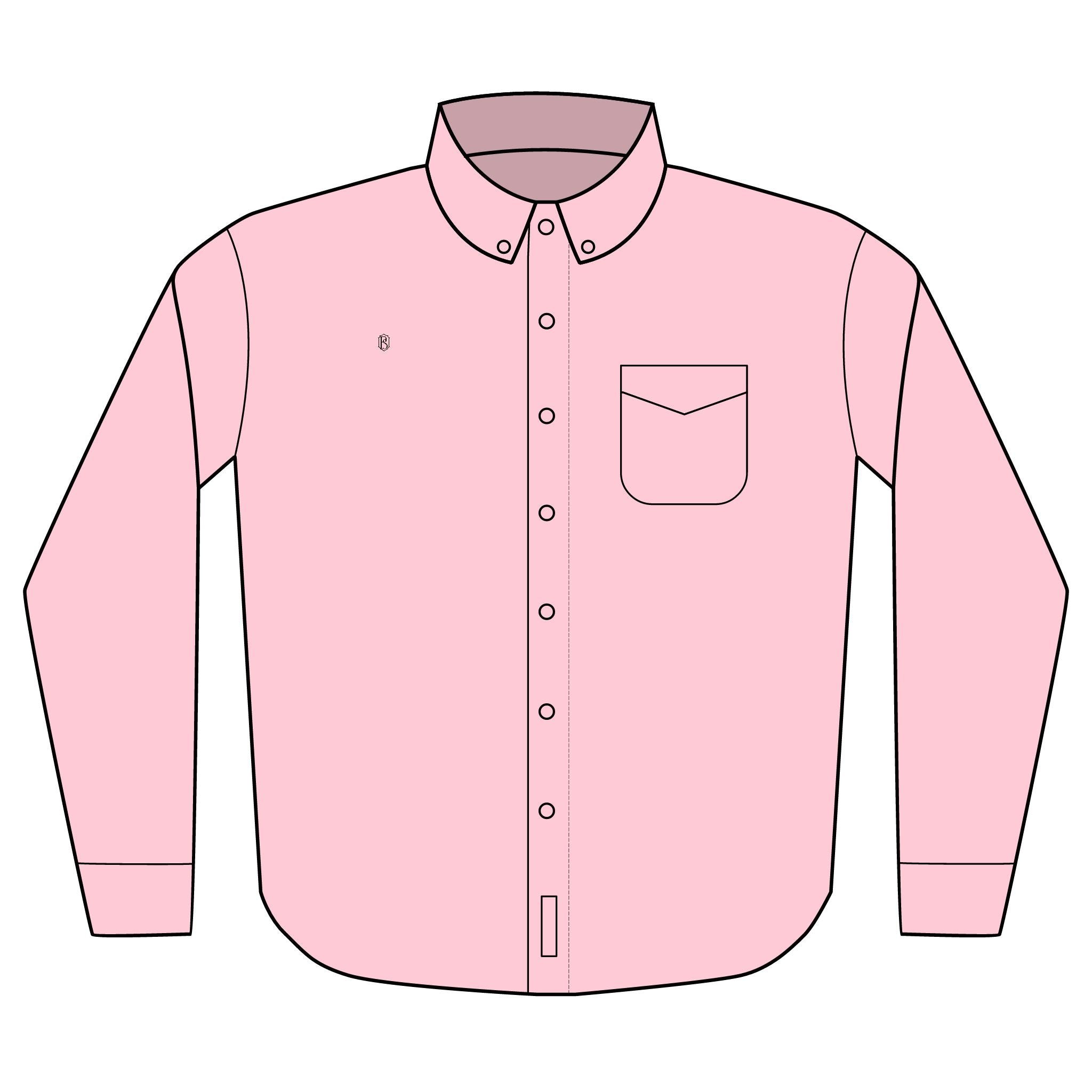 PR3PARED Embroidered Long Sleeve Button-Up Shirt
