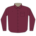 PR3PARED Embroidered Long Sleeve Button-Up Shirt