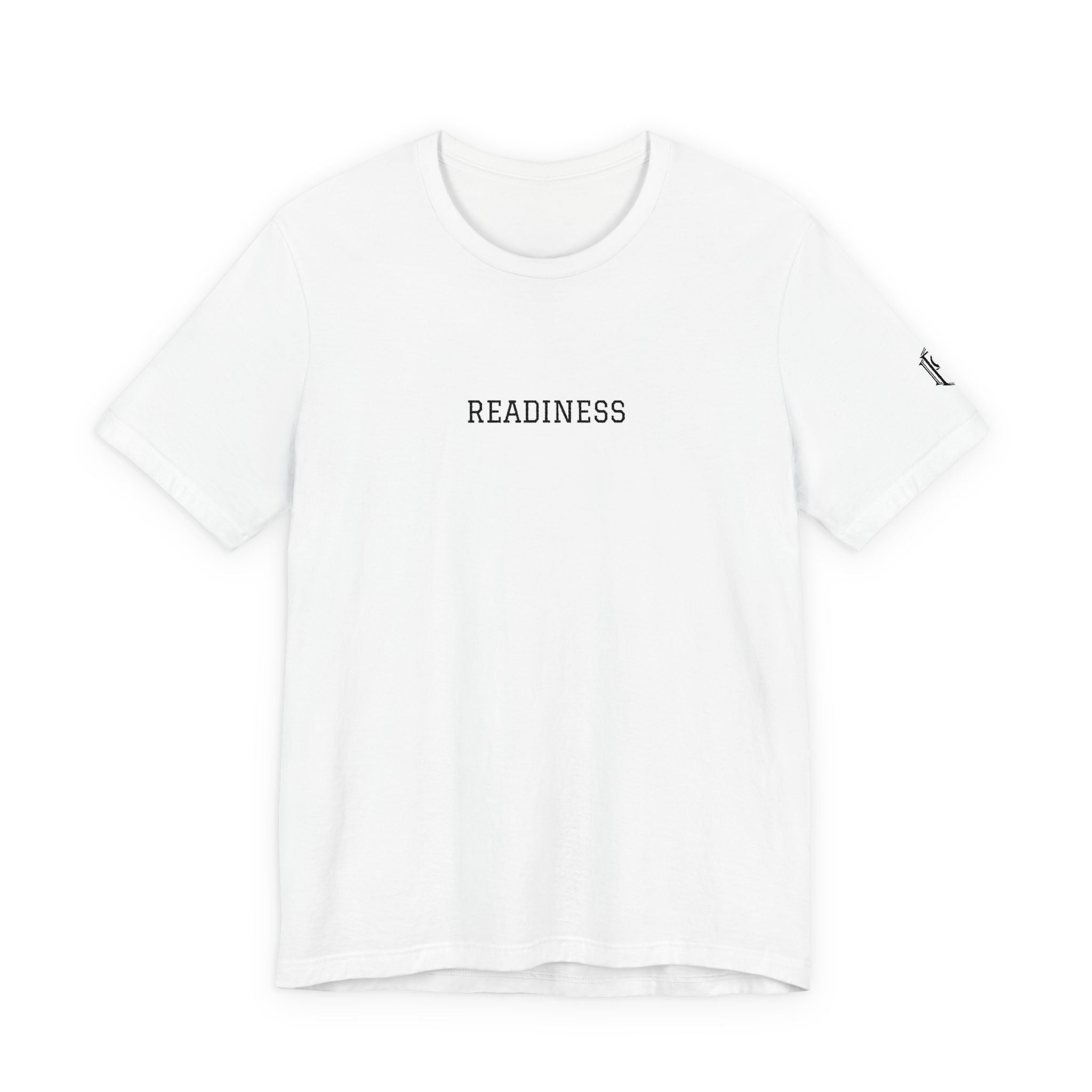 PR3PARED Readiness Minimalist Tee — Embroidered Casual Shirt