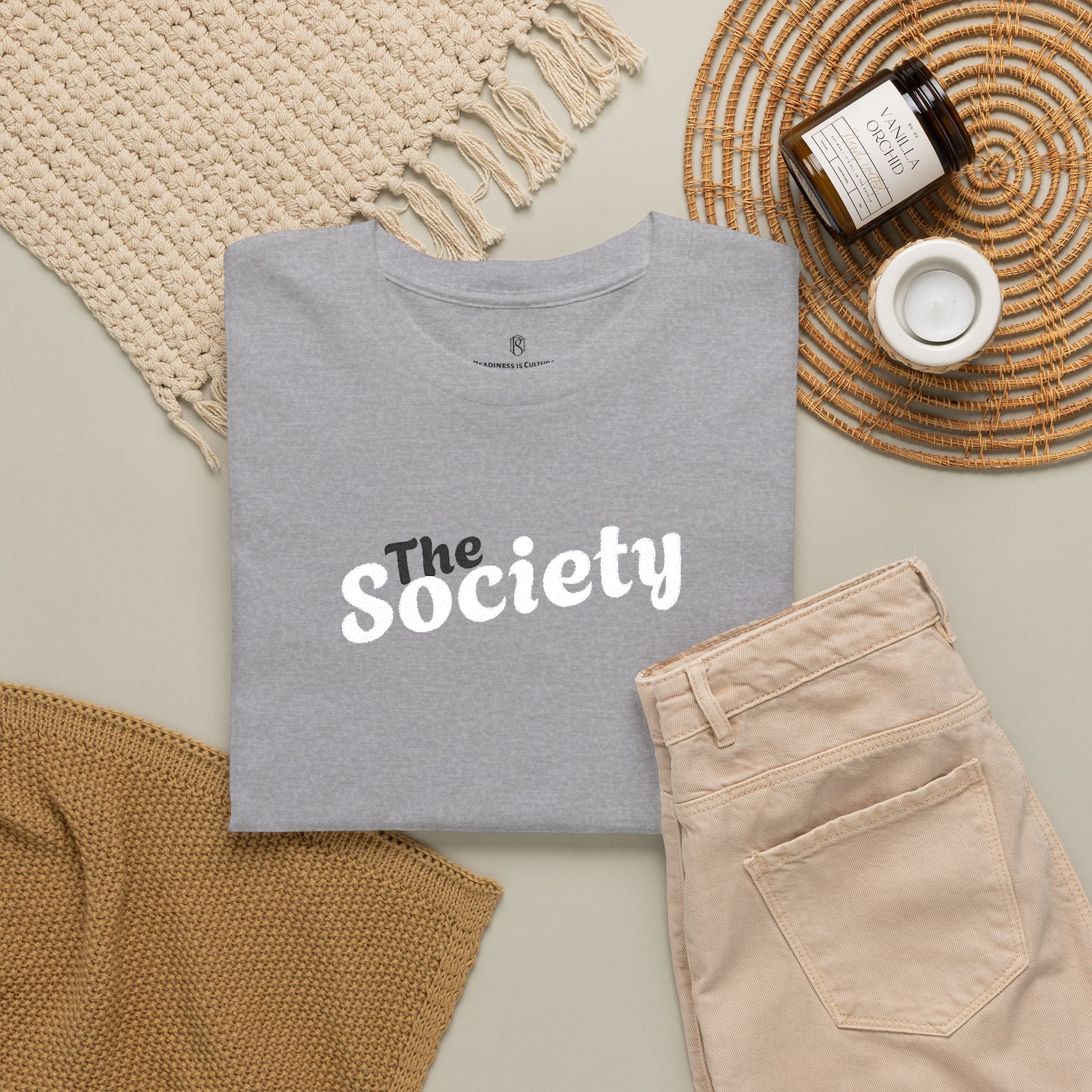 PR3PARED The Society Embroidered T-Shirt —  Graphic Tee