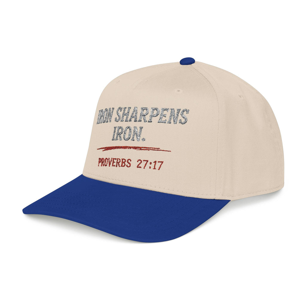 PR3PARED Baseball Cap — "Iron Sharpens Iron" Proverbs 27:17 Embroidered Hat