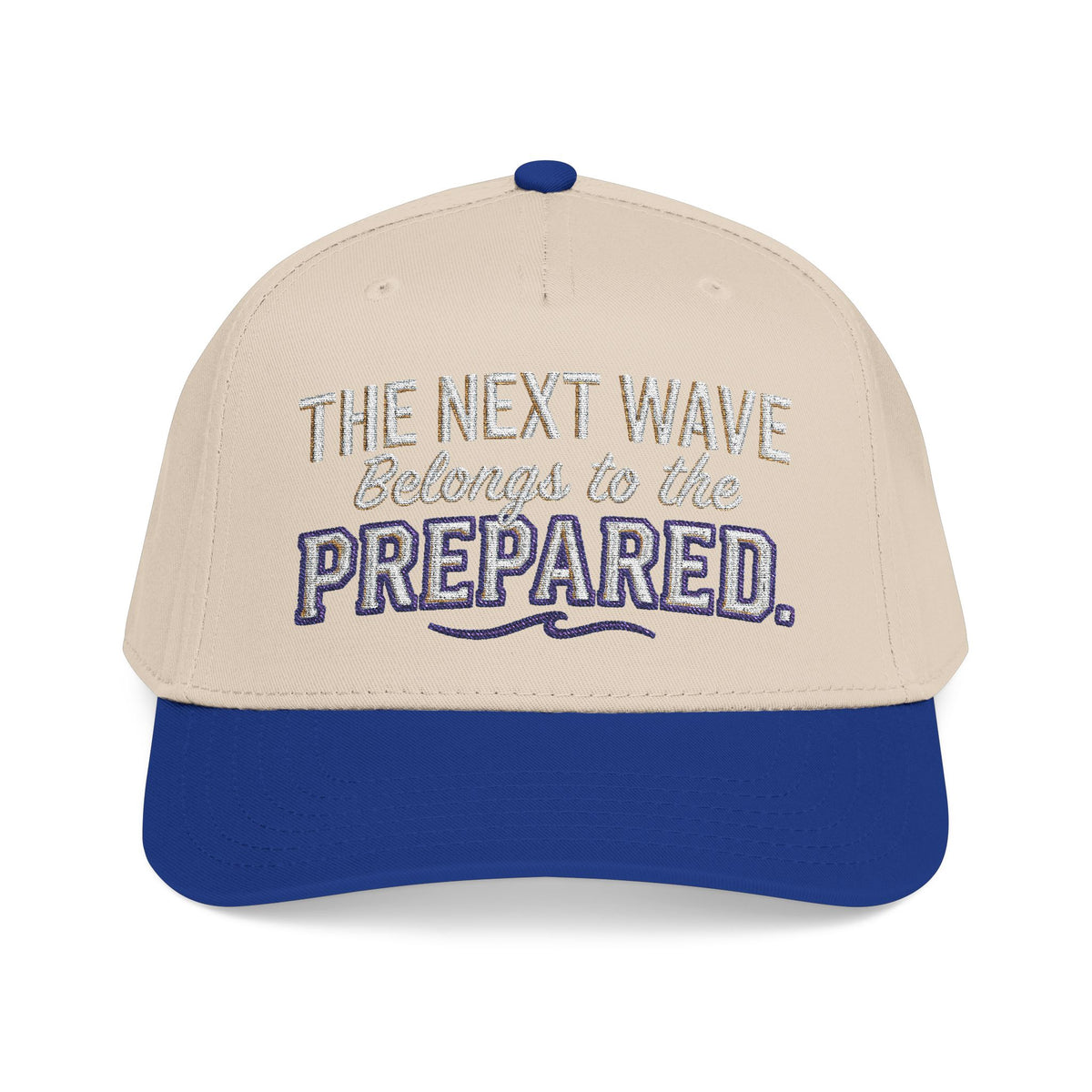 PR3PARED Wave Baseball Cap — 'The Next Wave' Nautical Surf Hat