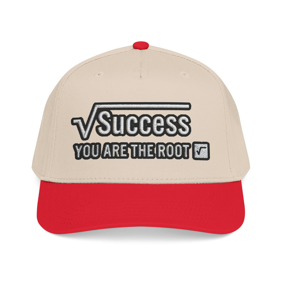 PR3PARED Baseball Cap — "Success: You Are the Root" Motivational Embroidered Hat
