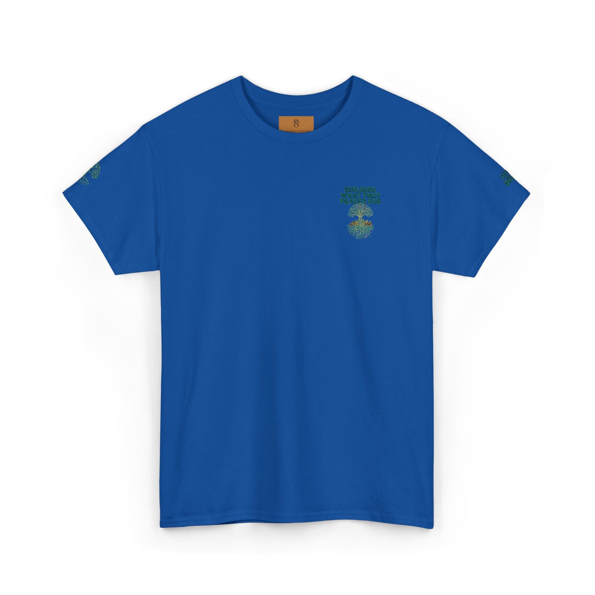 PR3PARED Embroidered Tee — “What They Prayed For” Graphic Cotton T-Shirt