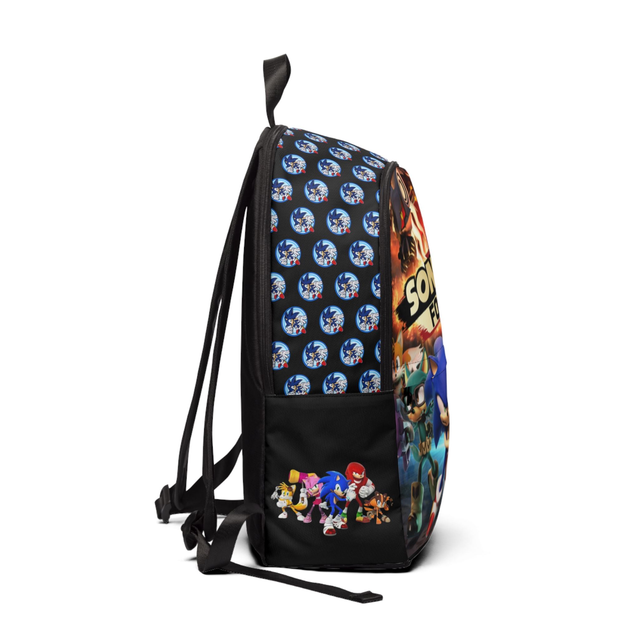 PS Sonic Forces Backpack - Kids School Bag, Video Game Backpack, Cartoon Character Bag, Gift for Gamers, Adventure Pack