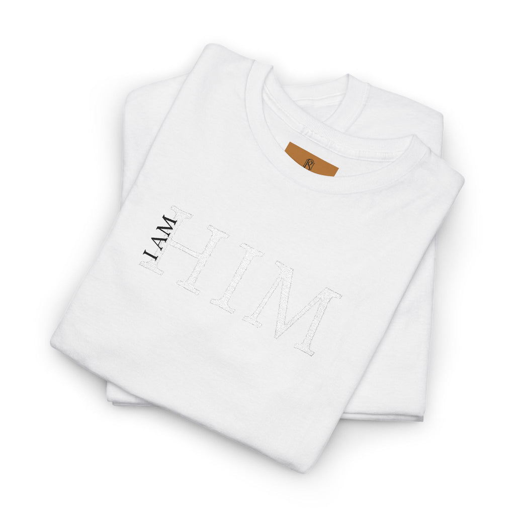 PR3PARED HIM Embroidered Tee — Minimalist Graphic T‑Shirt