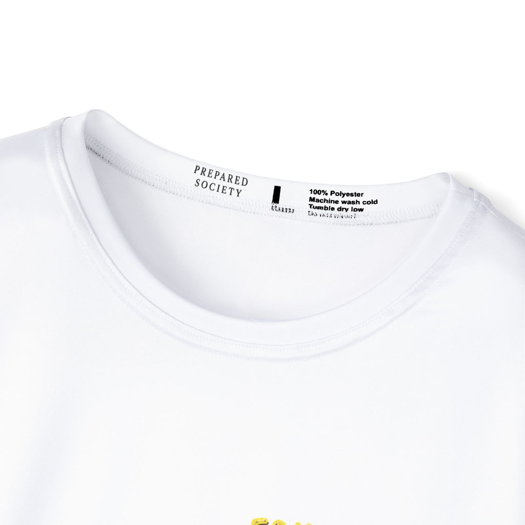 PR3PARED Sports Jersey Tee  — "Somebody Gotta Do It" Graphic Athletic Tee (Mustaaaarrrrdd!! Back Print)