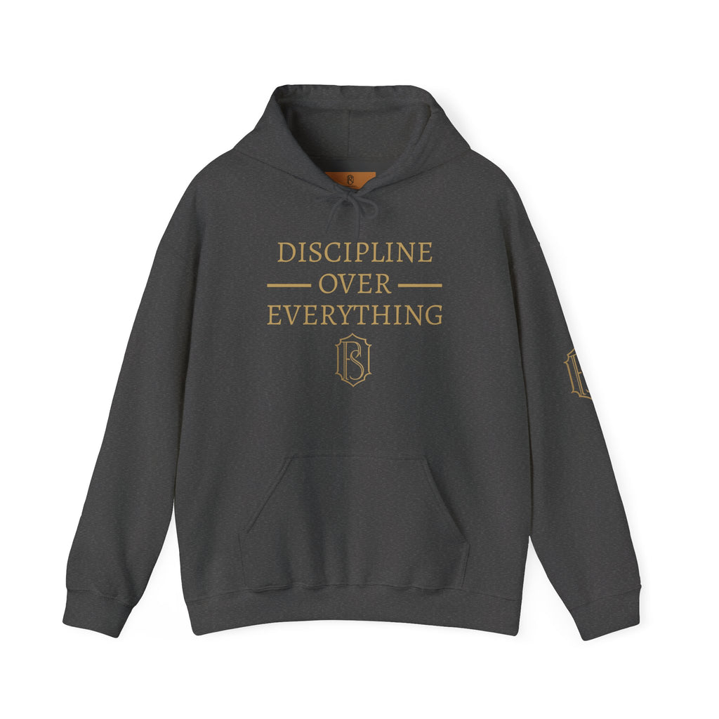 PR3PARED Discipline Over Everything Hoodie — Minimal Motivational Sweatshirt