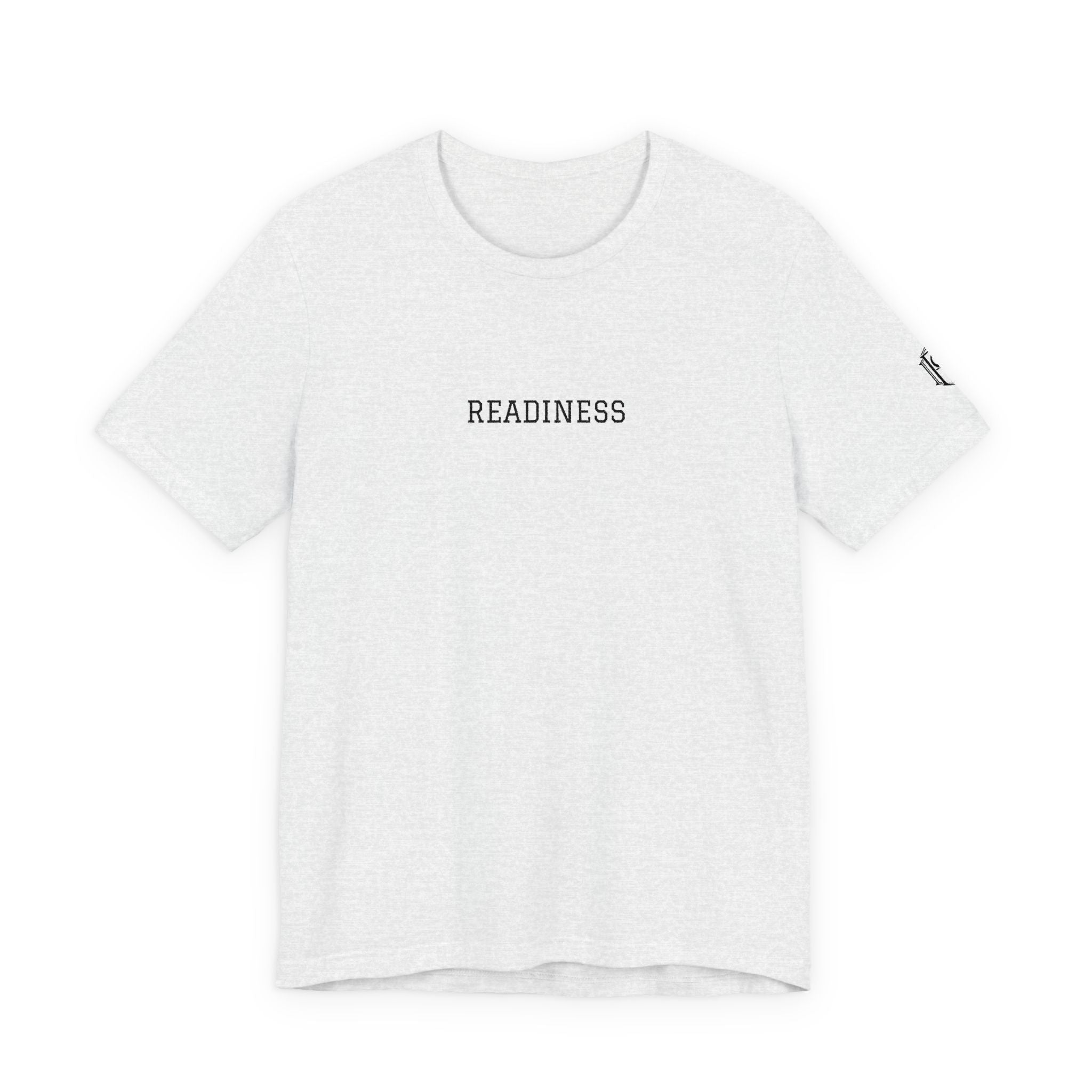PR3PARED Readiness Minimalist Tee — Embroidered Casual Shirt
