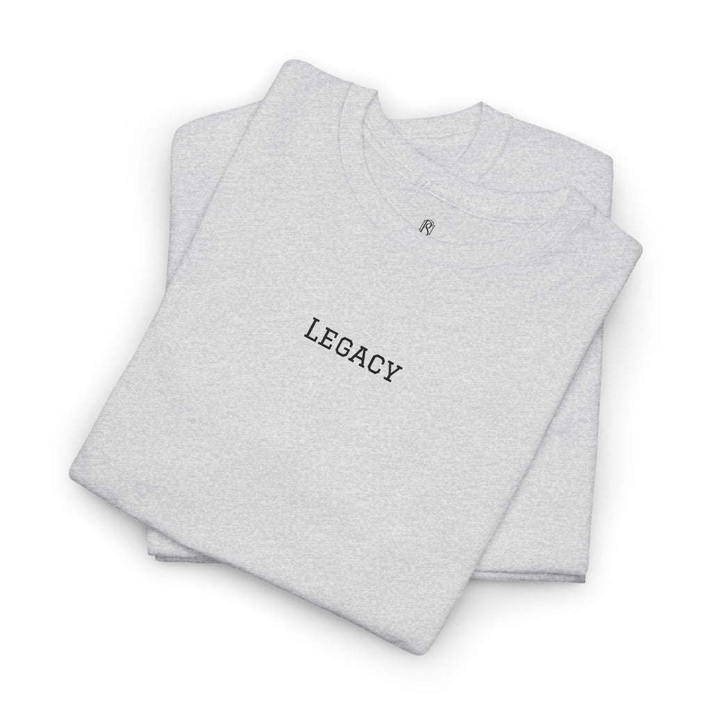 PR3PARED Legacy Tee — Minimalist Graphic T‑Shirt with 'LEGACY' Text