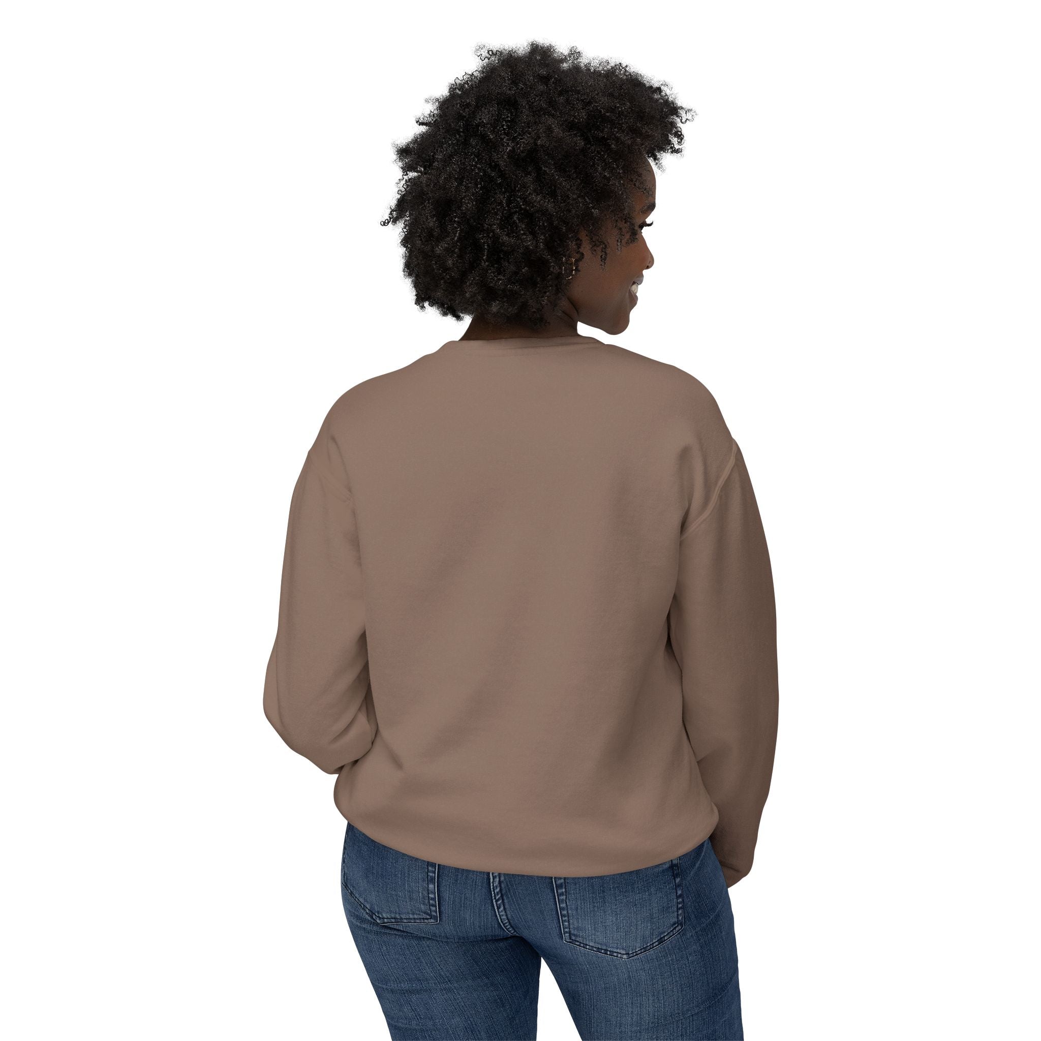 PR3PARED Crewneck Sweatshirt — "Grace Under Pressure" Minimalist Inspirational Pullover