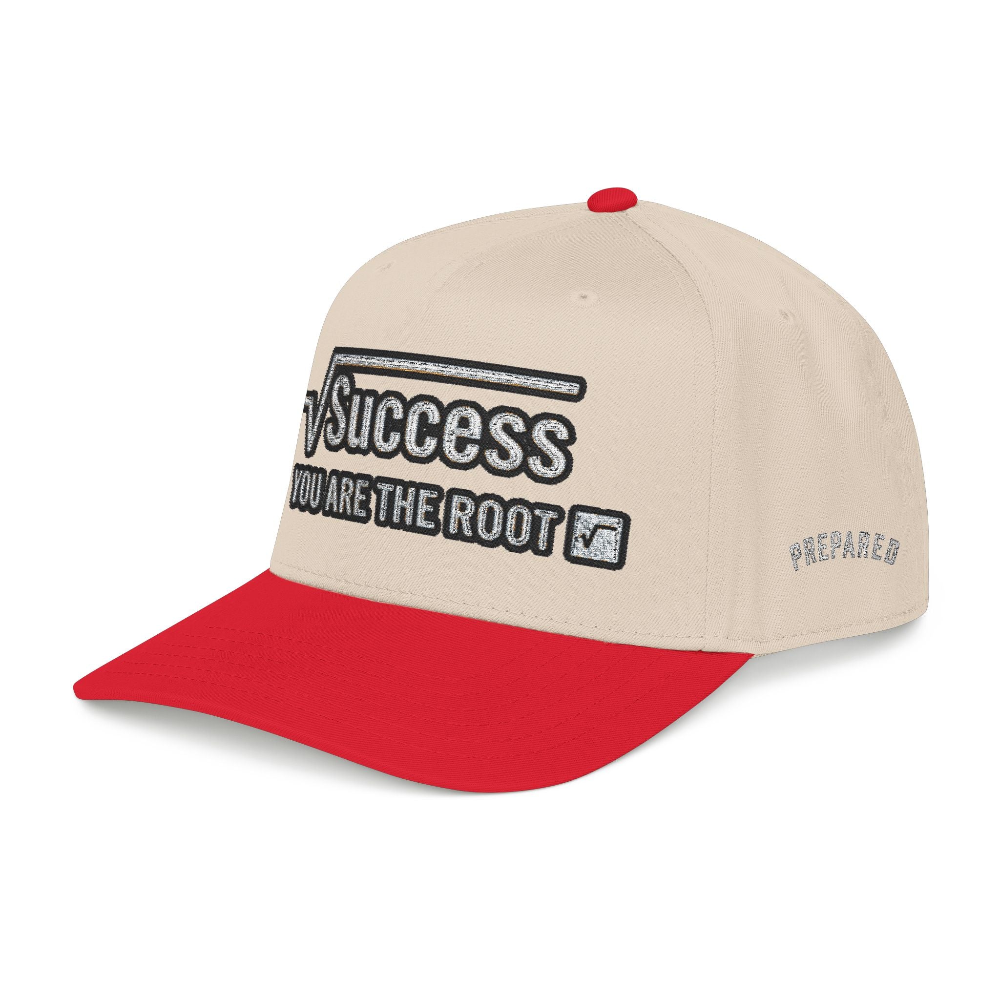 PR3PARED Baseball Cap — "Success: You Are the Root" Motivational Embroidered Hat