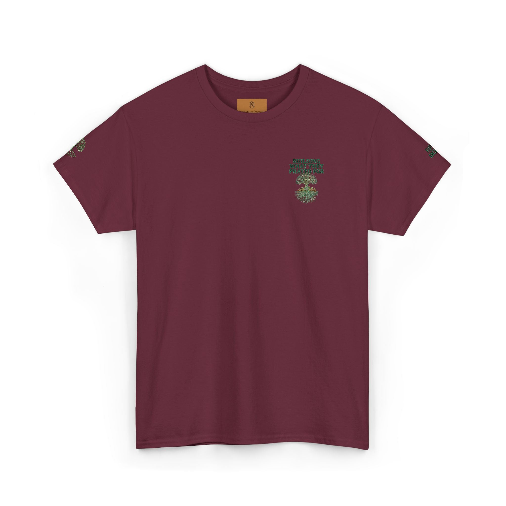 PR3PARED Embroidered Tee — “What They Prayed For” Graphic Cotton T-Shirt