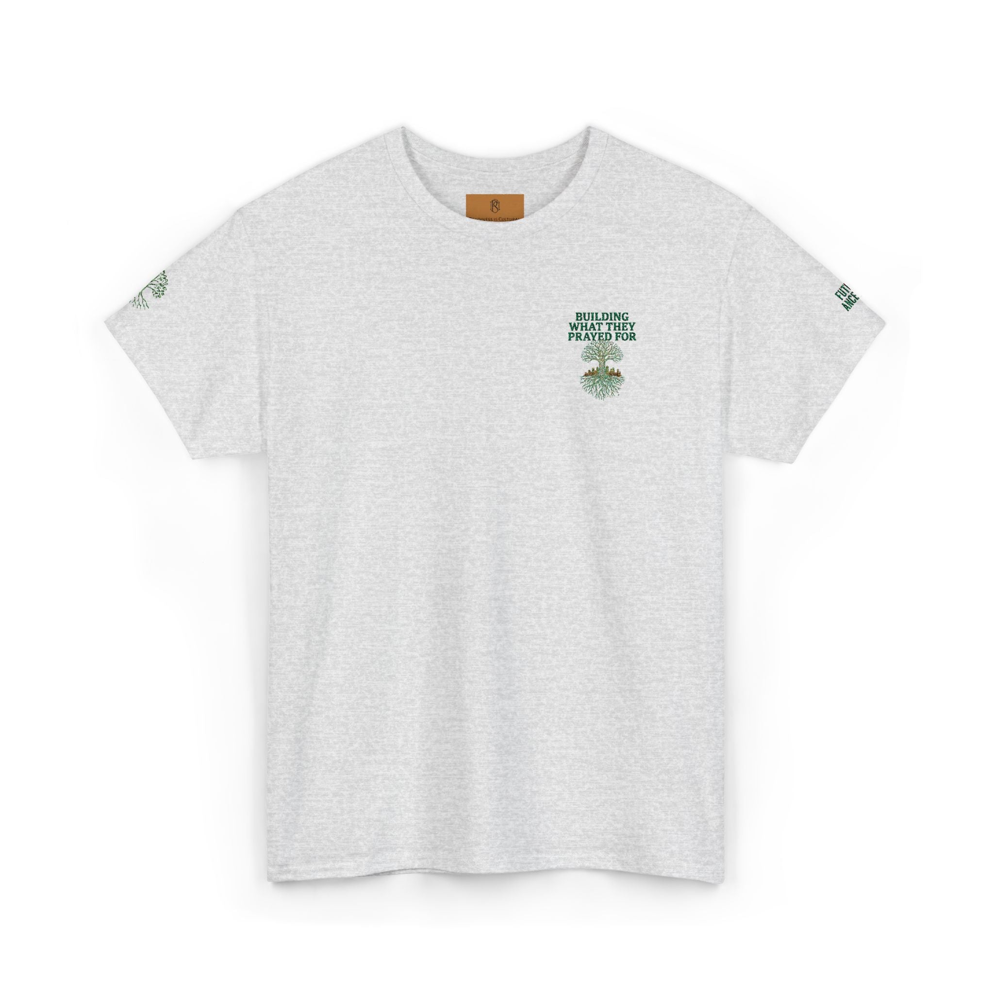 PR3PARED Embroidered Tee — “What They Prayed For” Graphic Cotton T-Shirt
