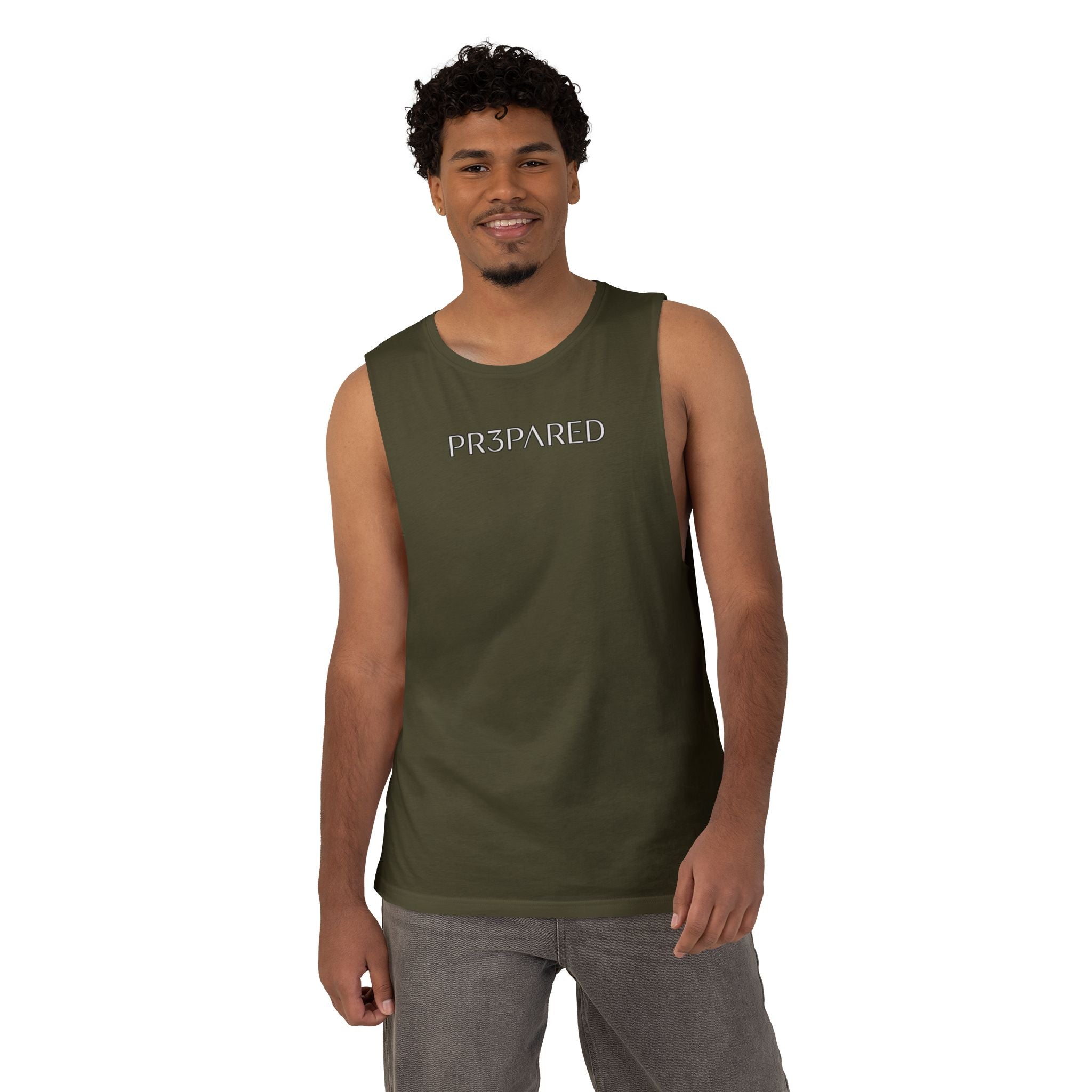 PR3PARED Tank Top — Athletic Barnard-Style Workout Tank