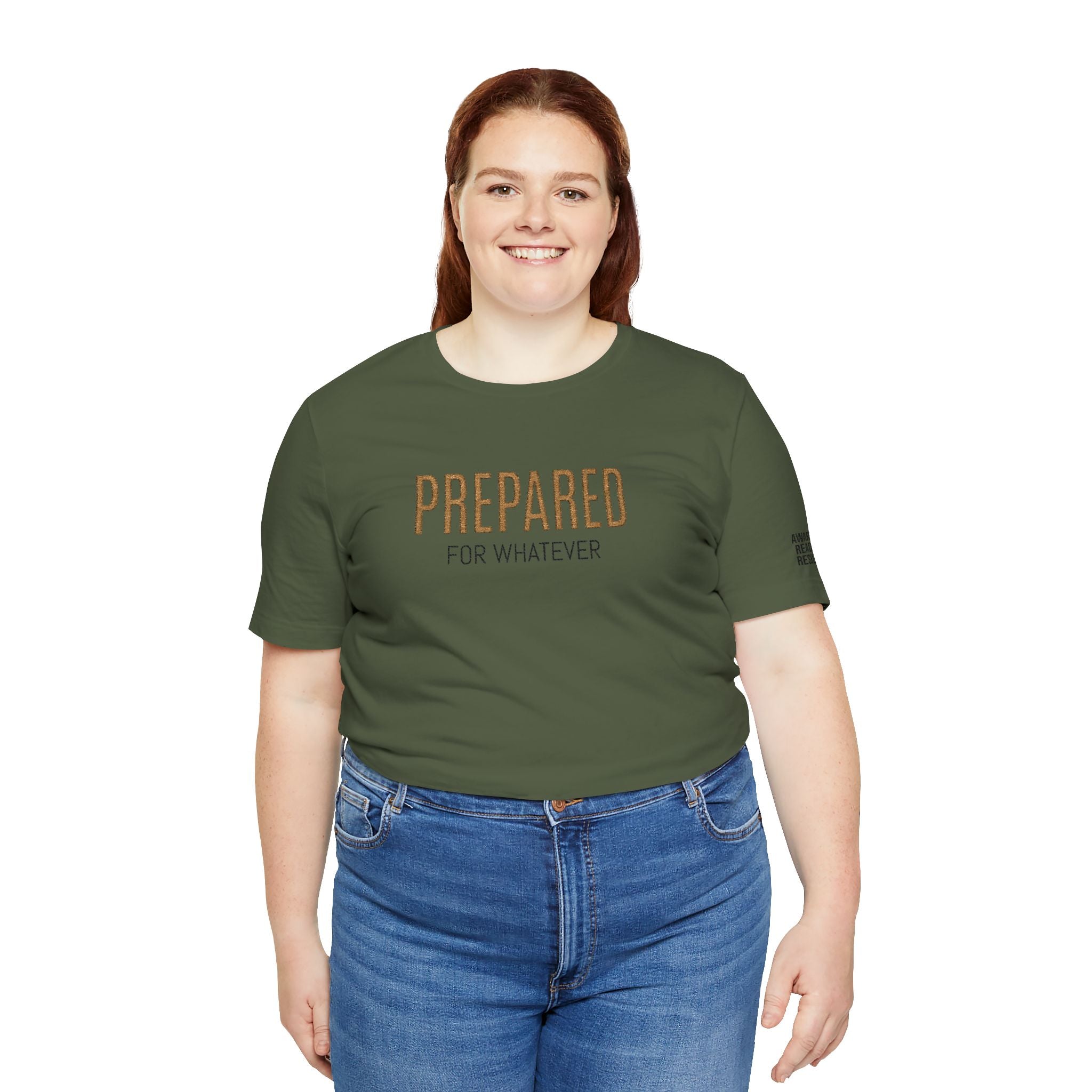 PR3PARED For Whatever Tee — Casual Motivational Short Sleeve Shirt