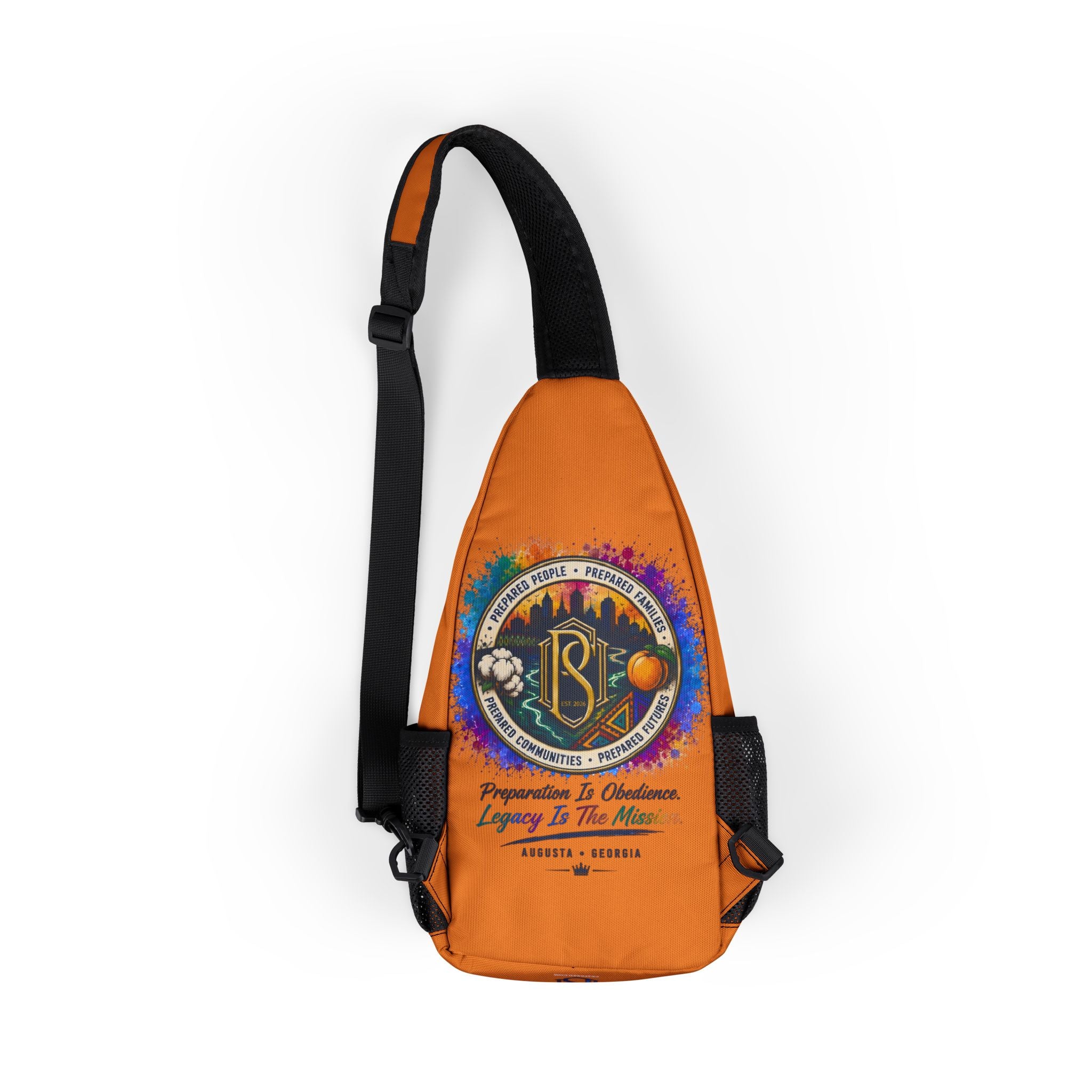 PR3PARED Chest Bag 2 — Augusta Made 706 Graphic Sling Bag with Vintage Logo