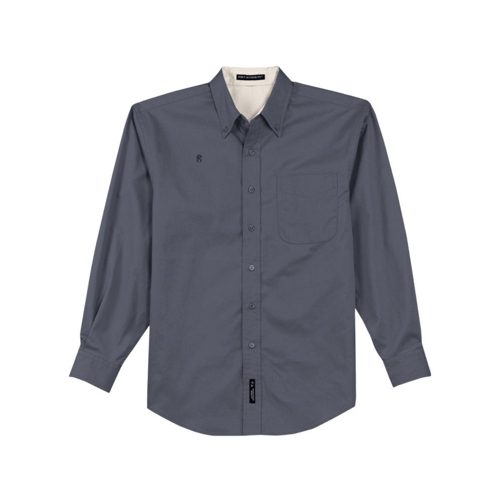 PR3PARED Embroidered Long Sleeve Button-Up Shirt