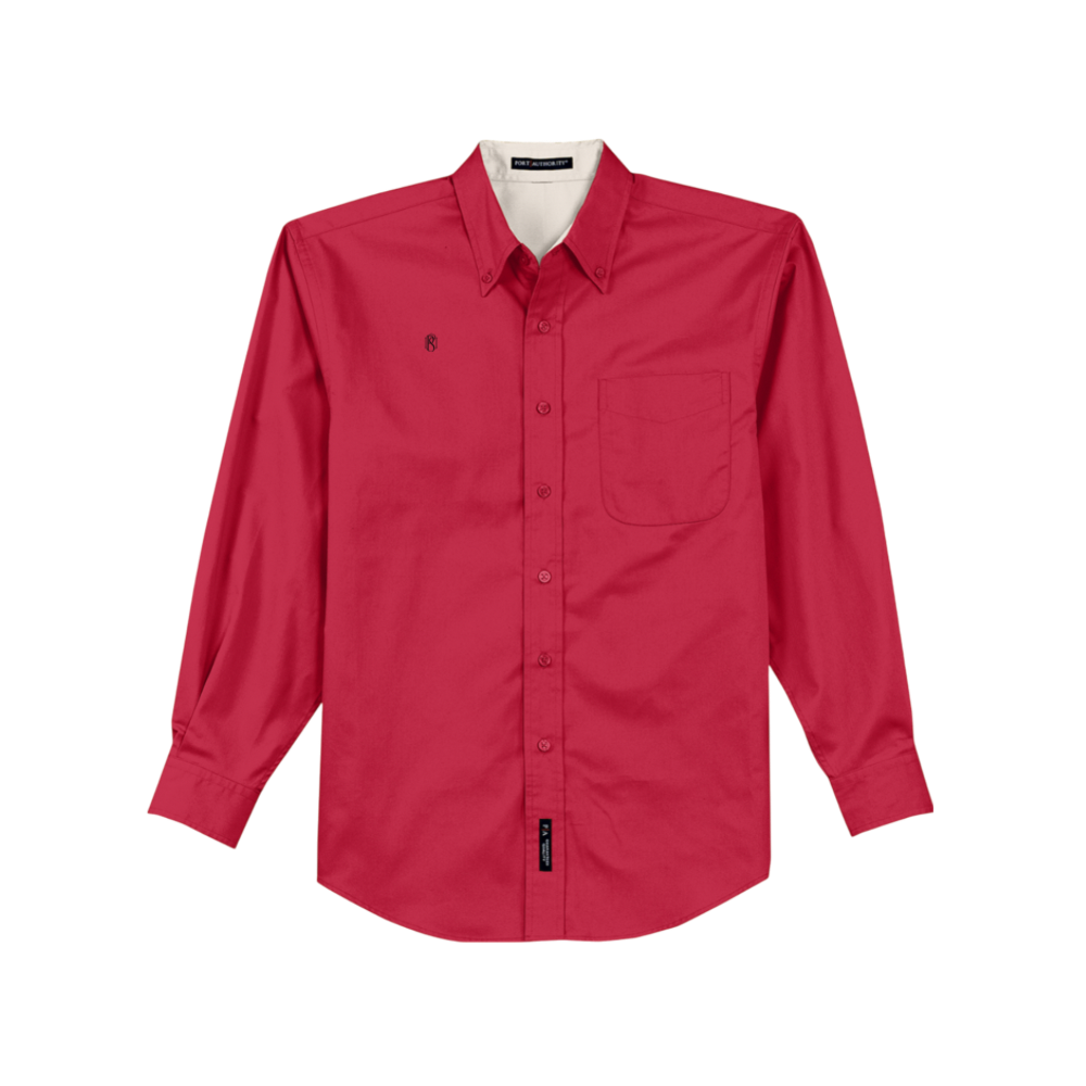 PR3PARED Embroidered Long Sleeve Button-Up Shirt