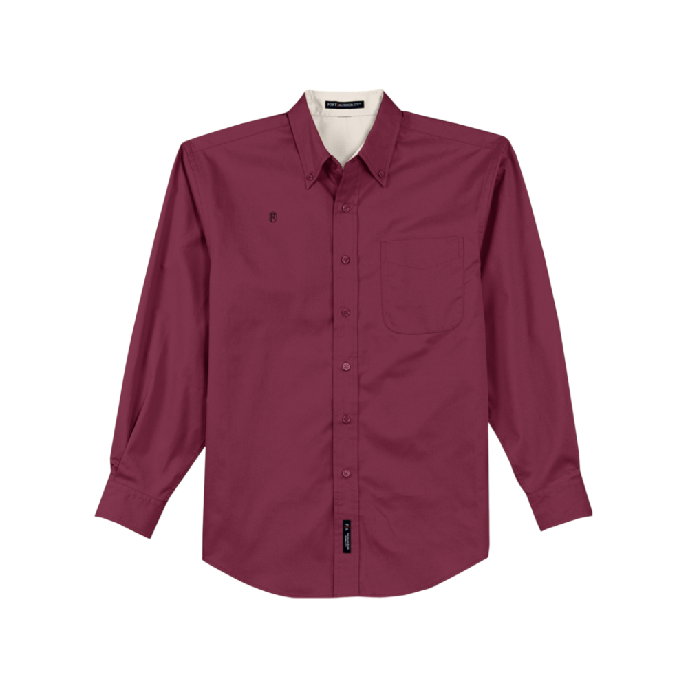PR3PARED Embroidered Long Sleeve Button-Up Shirt