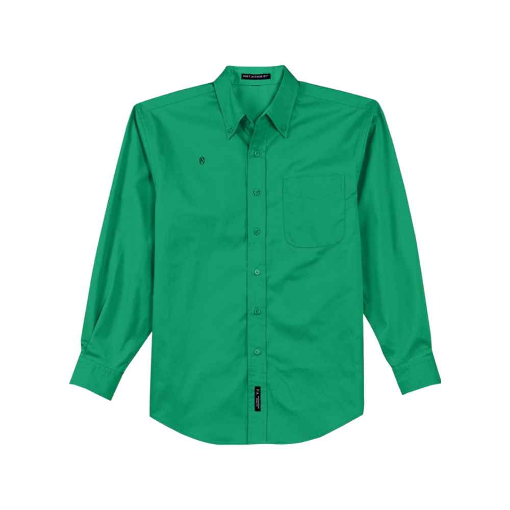 PR3PARED Embroidered Long Sleeve Button-Up Shirt